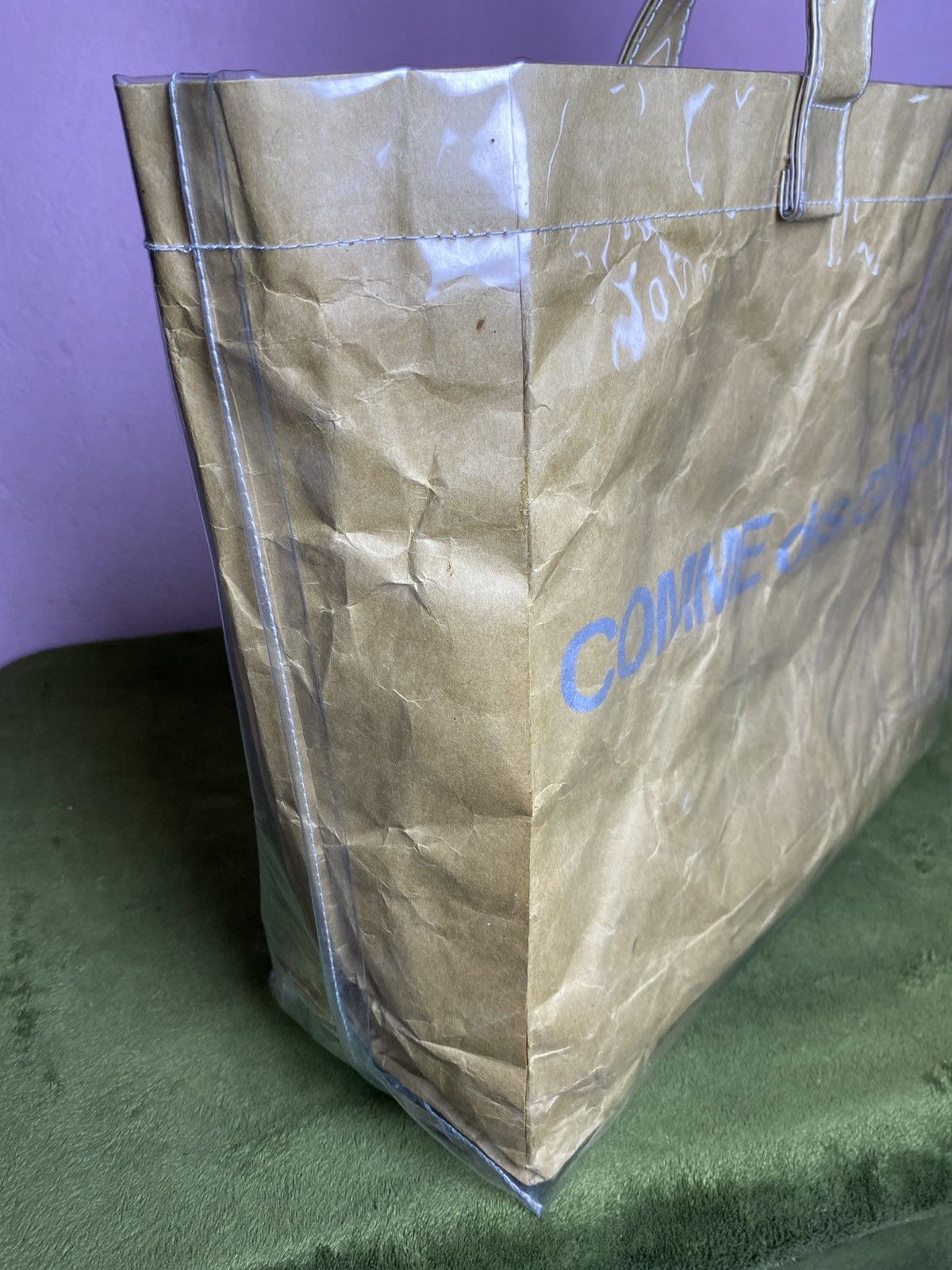 Comme des Garcons Comme Des Garcons PVC Paper Tote bag Size ONE SIZE - 16 Thumbnail