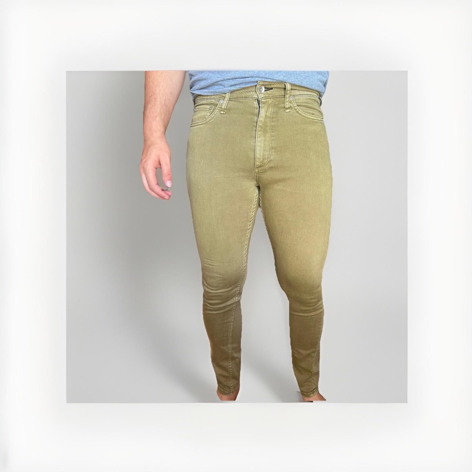 Rag & Bone Rag & Bone Fit 2 Slim Jeans 30x32 Olive Cotton Men's Pants Size US 30 / EU 46 - 1 Thumbnail