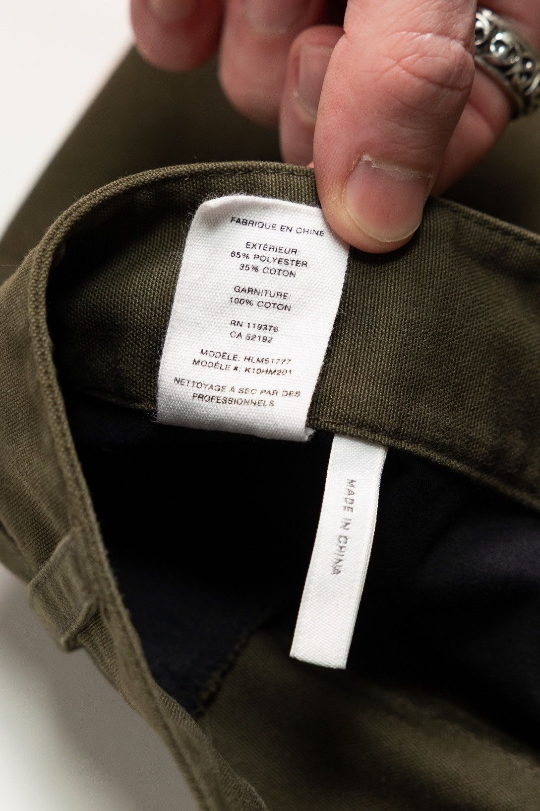 Helmut Lang Helmut Lang Green Cargo Pants Size US 36 / EU 52 - 7 Thumbnail