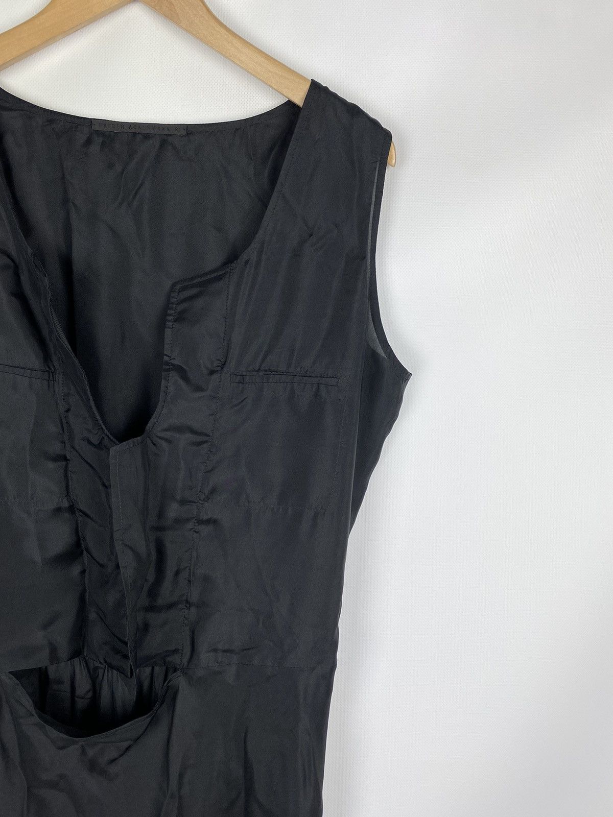 Haider Ackermann Haider Ackermann ladies sleeveless silk dress size 40 / L Size S / US 4 / IT 40 - 4 Thumbnail