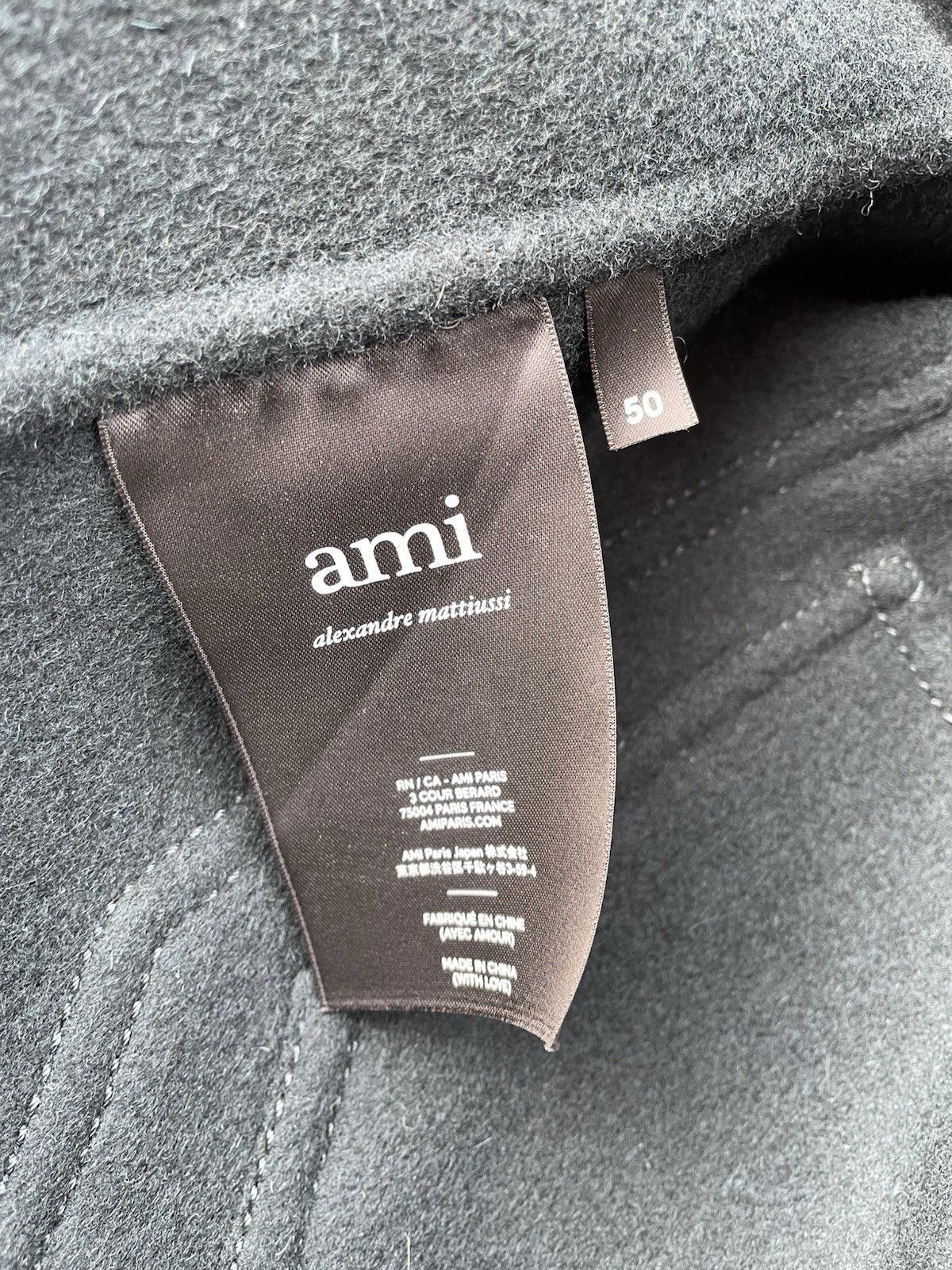 AMI Alexandre Mattiussi 100% Wool Jacket Size US M / EU 48-50 / 2 - 7 Thumbnail