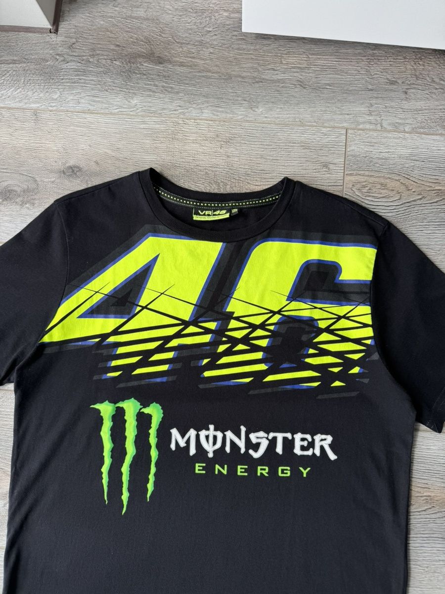 Vintage Vintage Valentino Rossi VR46 Monster Energy Racing Tee Size US M / EU 48-50 / 2 - 3 Thumbnail