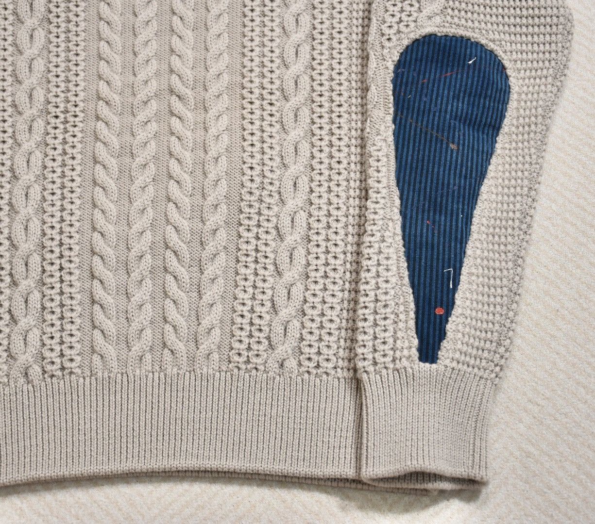 Visvim Visvim Fisherman Cable Knit Kofu Albacore Size US M / EU 48-50 / 2 - 5 Thumbnail