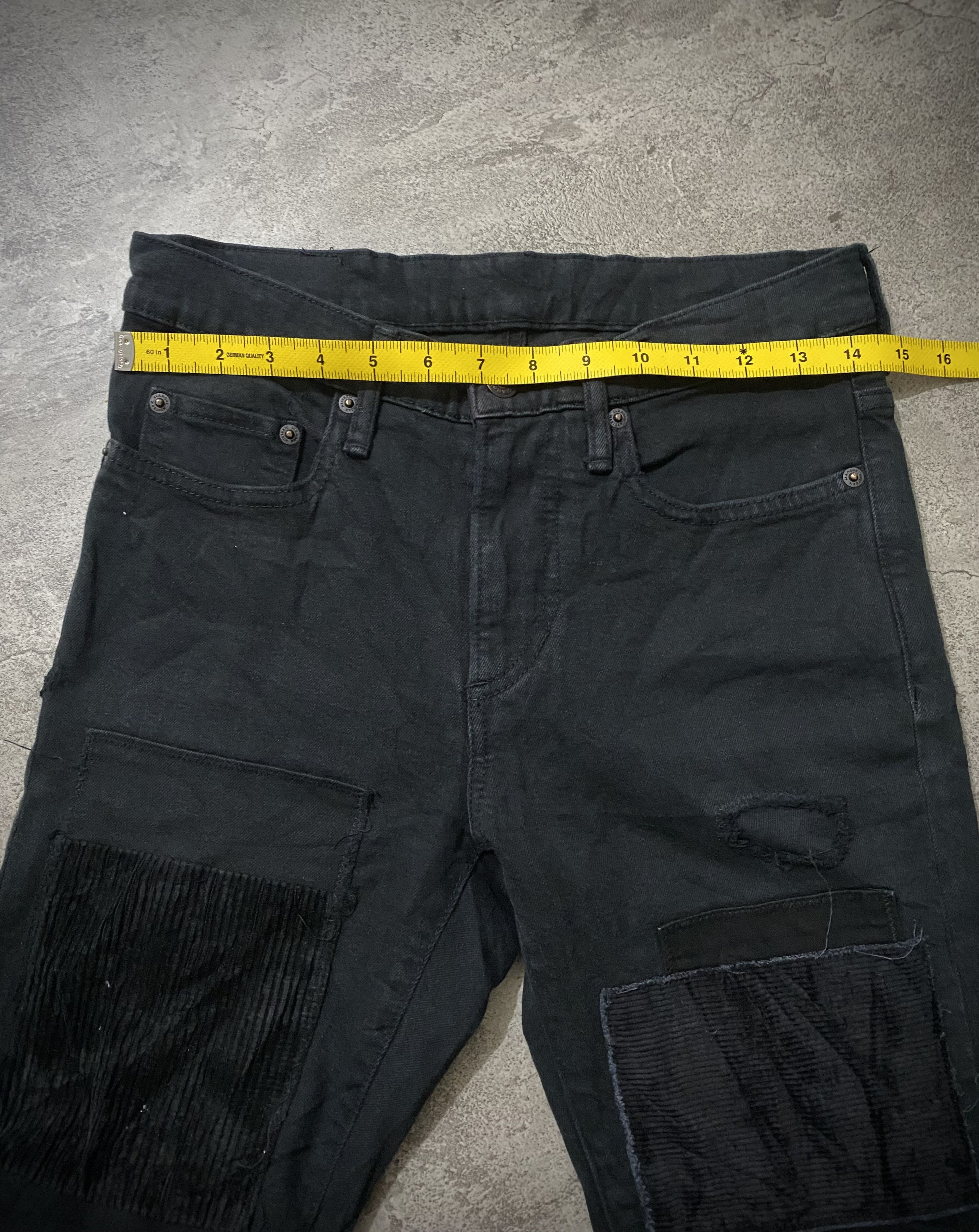 Hysteric Glamour HYSTERIC GLAMOUR PATCHWORK DISTRESSED JEANS Size US 29 - 14 Thumbnail
