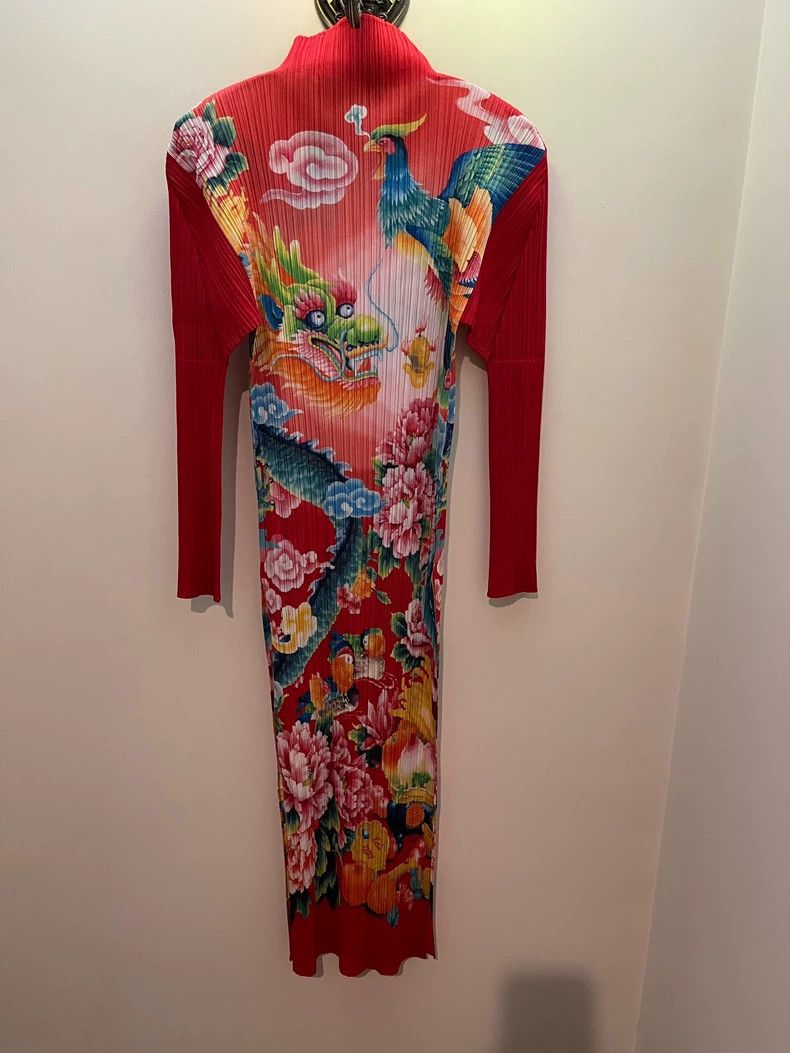 Issey Miyake Issey Miyake Dragon and Phoenix Presenting Auspiciousness Size L / US 10 / IT 46 - 2 Thumbnail