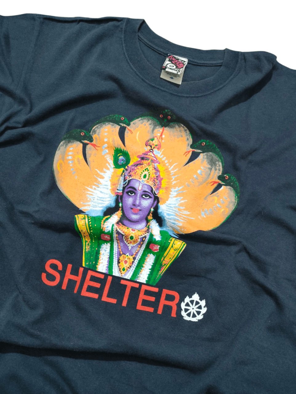 Early 00s SHELTER VISHNU Vintage Hardcore T-Shirt