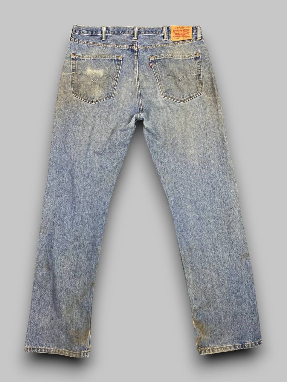 Levi's levis 505 relaxed fit denim nice design Size US 39 - 2 Thumbnail