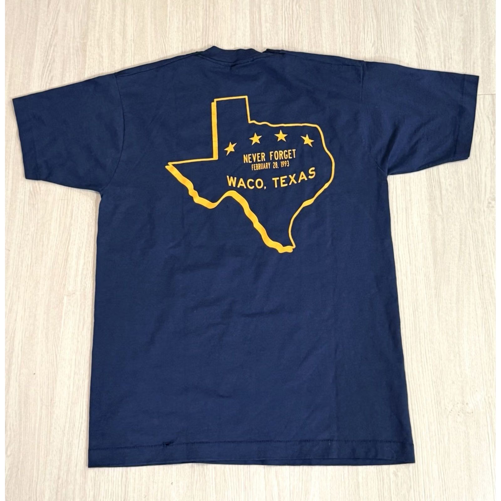 Fruit Of The Loom VINTAGE Shirt ATF Branch Davidians Waco Texas Never Forget 90s Fruit of the Loom Large Mens Size US L / EU 52-54 / 3 - 2 Thumbnail