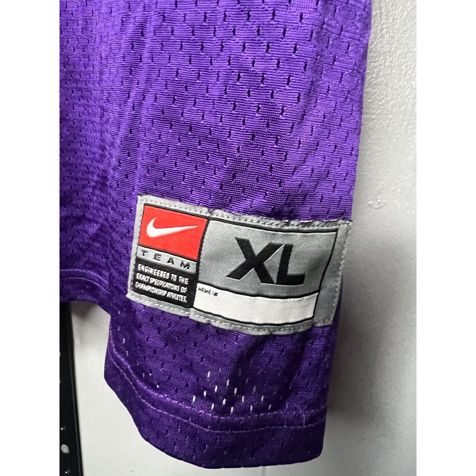 Nike Vintage Nike Minnesota Vikings Purple Chris Carter Jersey 80 Size US XL / EU 56 / 4 - 5 Thumbnail