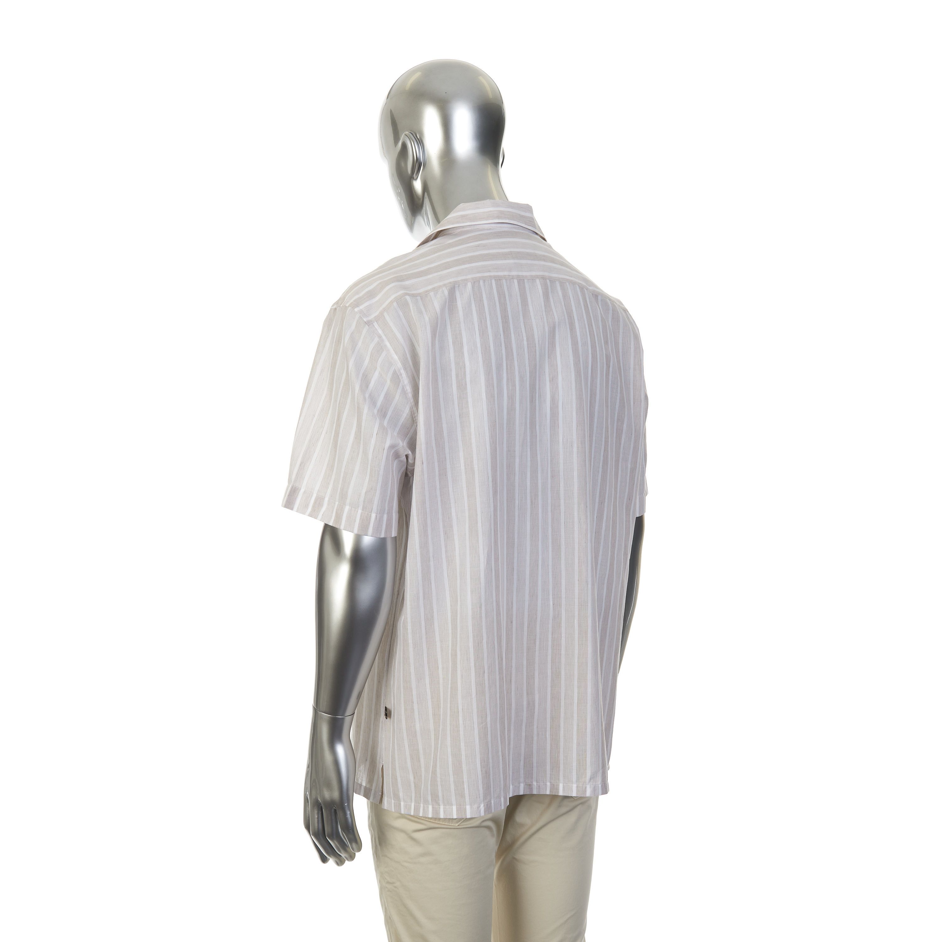 Brioni Cuban Shirt In Cotton & Linen Size US L / EU 52-54 / 3 - 5 Thumbnail