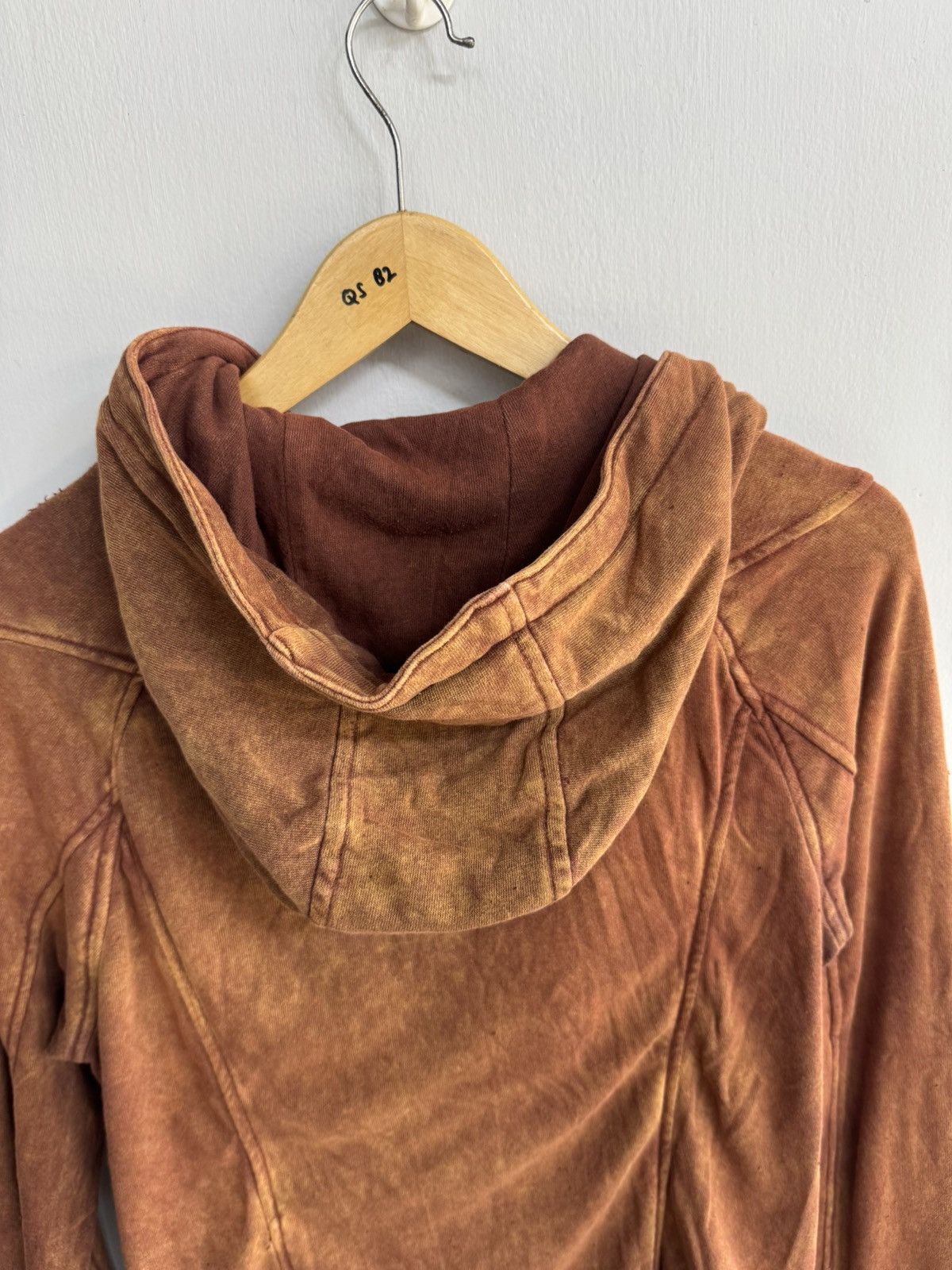 Japanese Brand VINTAGE Y2K BROWN ZIP-UP HOODED SWEAT JACKET JAPANESE STYLE Size US S / EU 44-46 / 1 - 9 Thumbnail