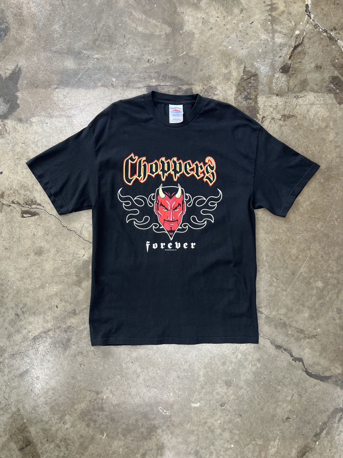 West Coast Choppers Vintage Choppers Forever Devil Flame Tee Tennesse River XL Size US XL / EU 56 / 4 - 2 Thumbnail