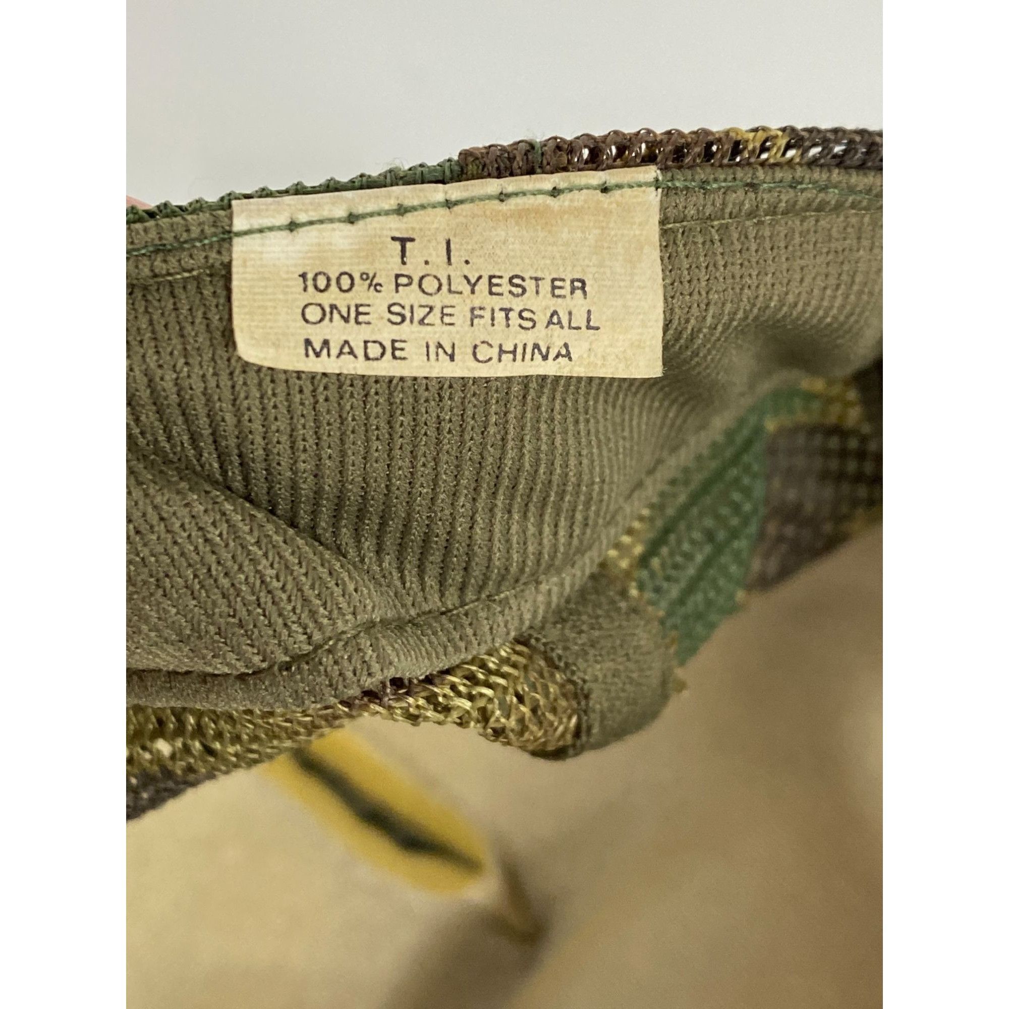 Other × Vintage Vintage Rare T.I. NJ Freehold Camouflage Trucker Mesh Snapba Size ONE SIZE - 5 Thumbnail