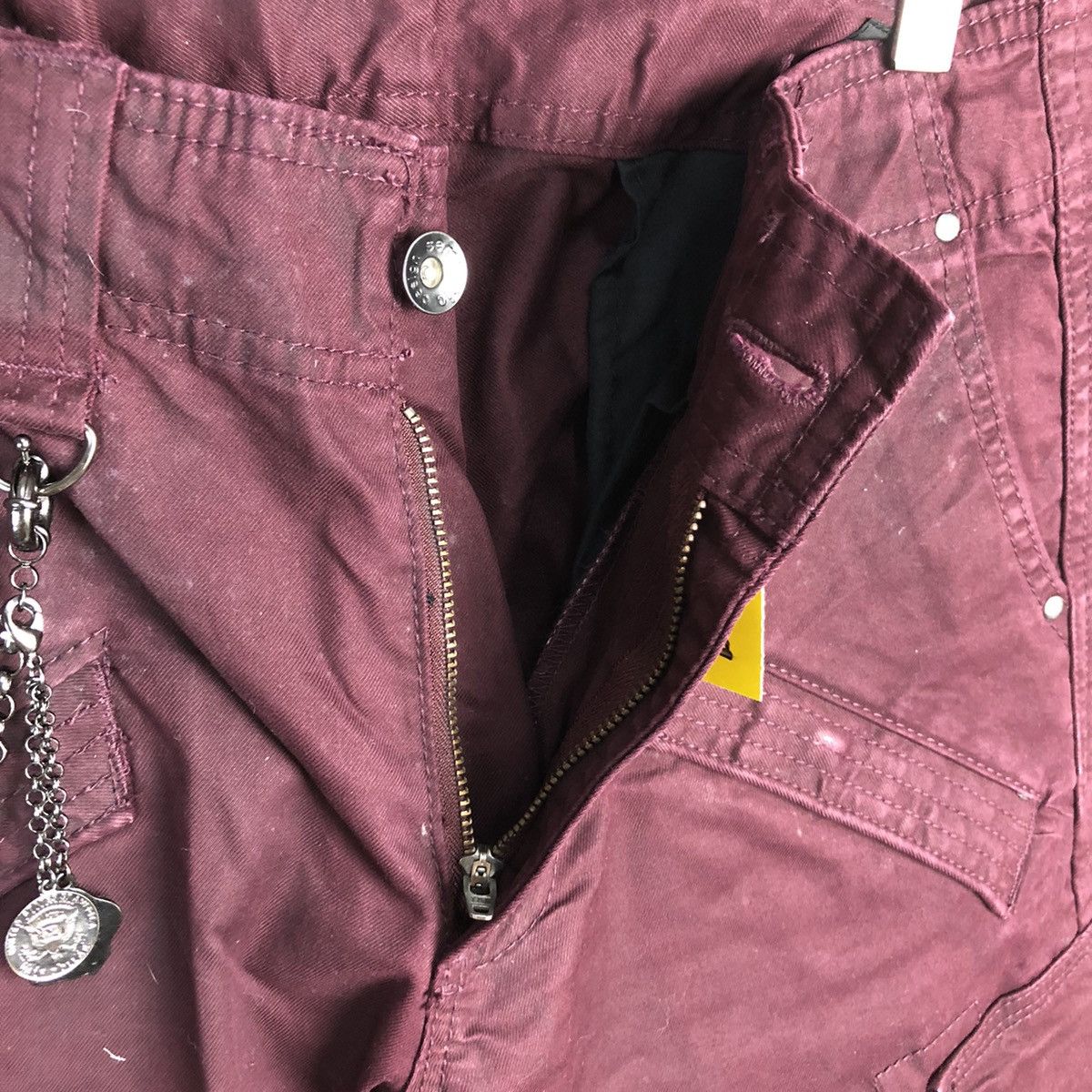 semanticdesign Semantic Design Dark Purple Cargo Multipocket Pants #A119 Size US 30 / EU 46 - 13 Thumbnail