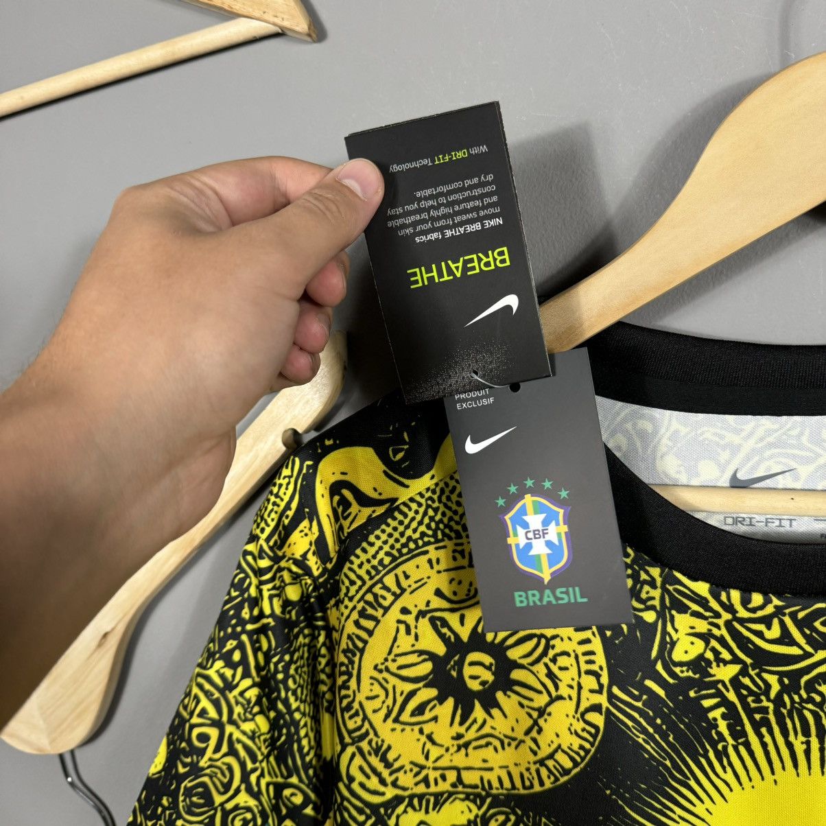 Nike Nike Brazil Jesus Blokcore Special Custom Soccer Jersey Size US M / EU 48-50 / 2 - 4 Thumbnail