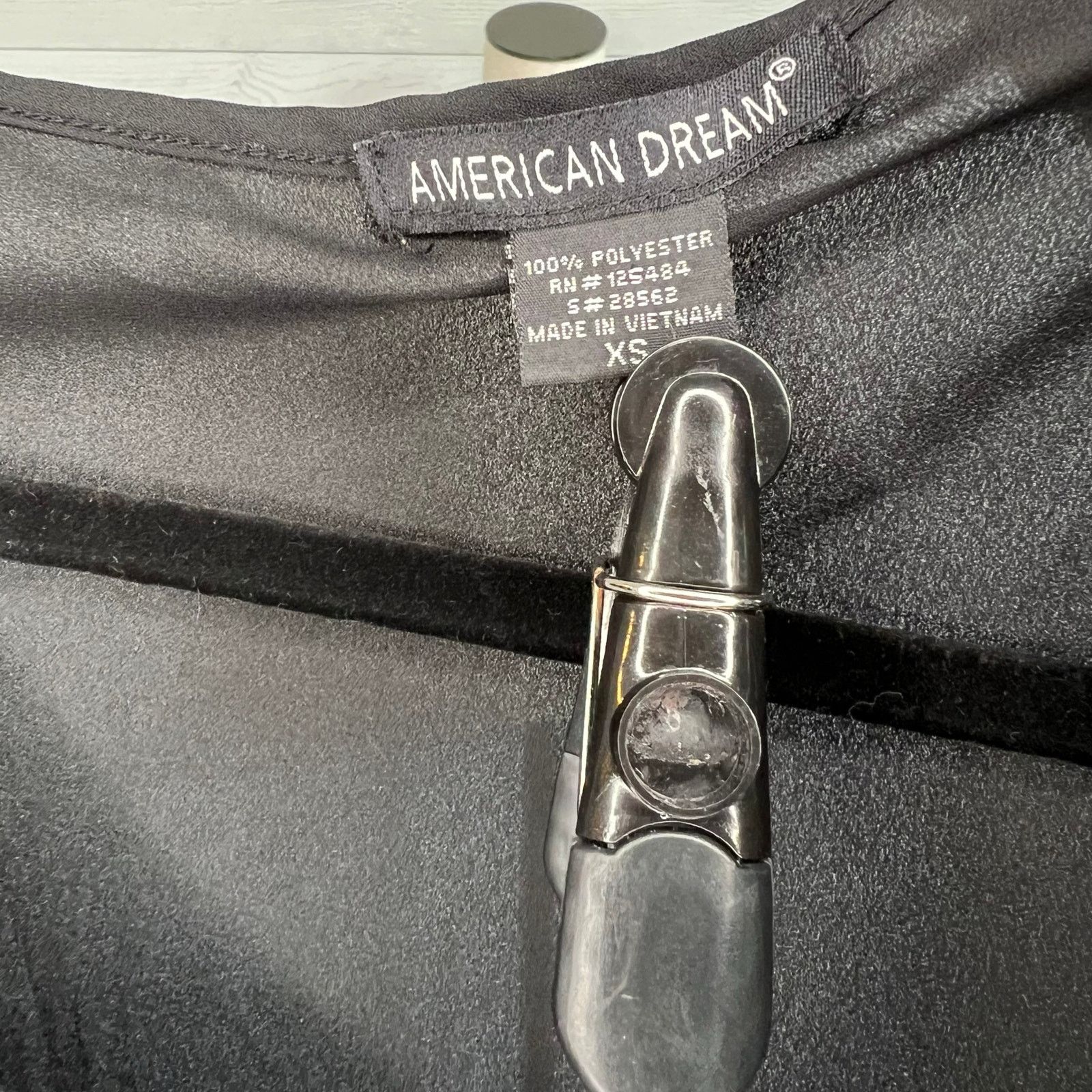 Other American Dream Black Sheer High Low Tunic V-Neck Top XS Size XS / US 0-2 / IT 36-38 - 5 Thumbnail