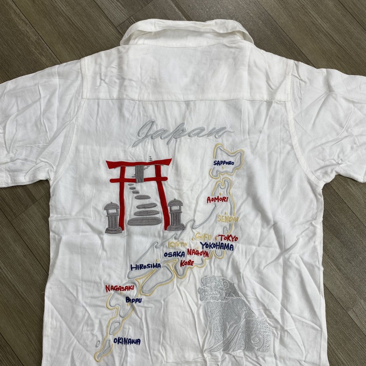 Japanese Brand Vintage Houston Japan Map Toyo Enterprise Bowling Shirt Size US S / EU 44-46 / 1 - 11 Thumbnail