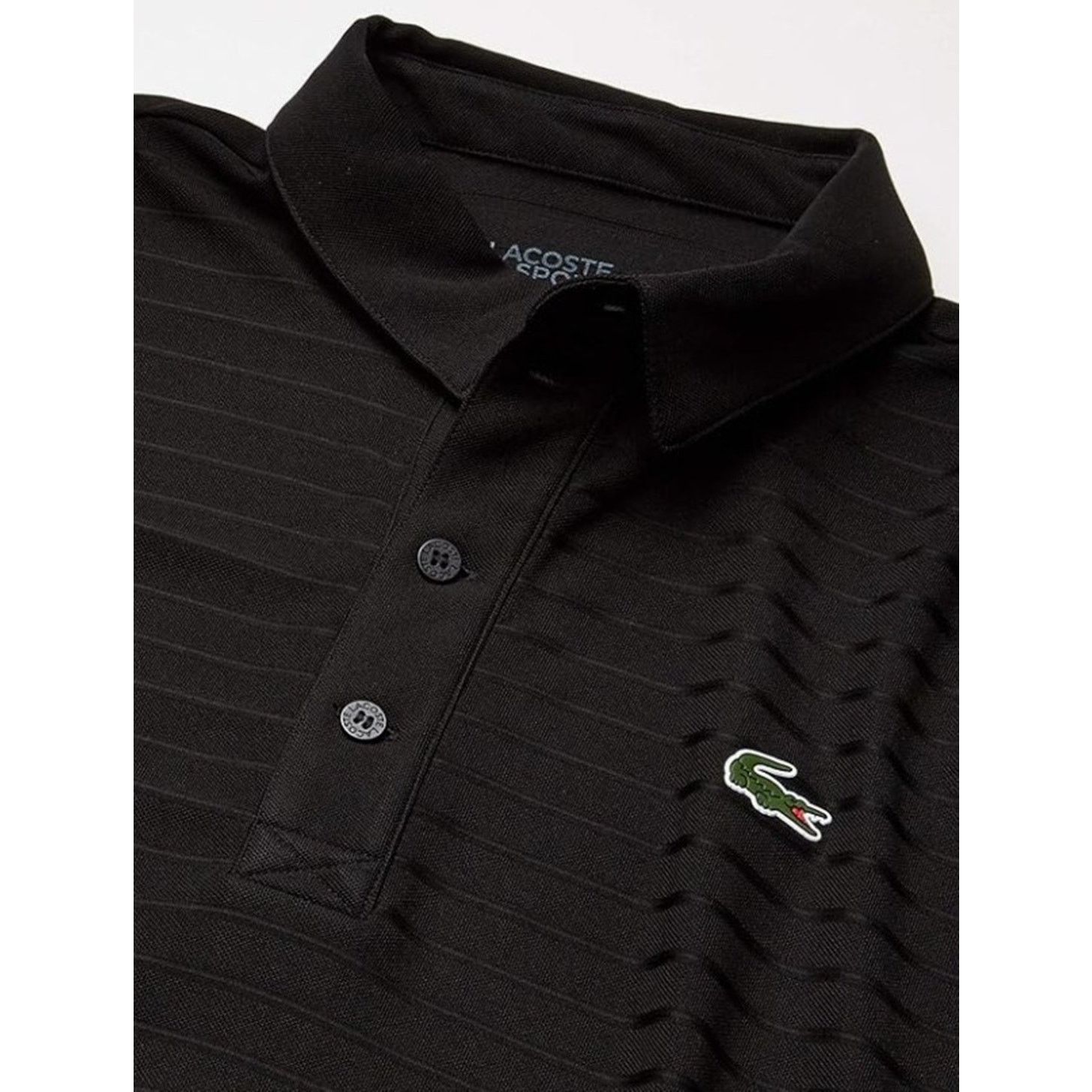 Lacoste Lacoste Men's Sport Jacquard Techincal Polo Shirt Navy S Size US S / EU 44-46 / 1 - 2 Thumbnail