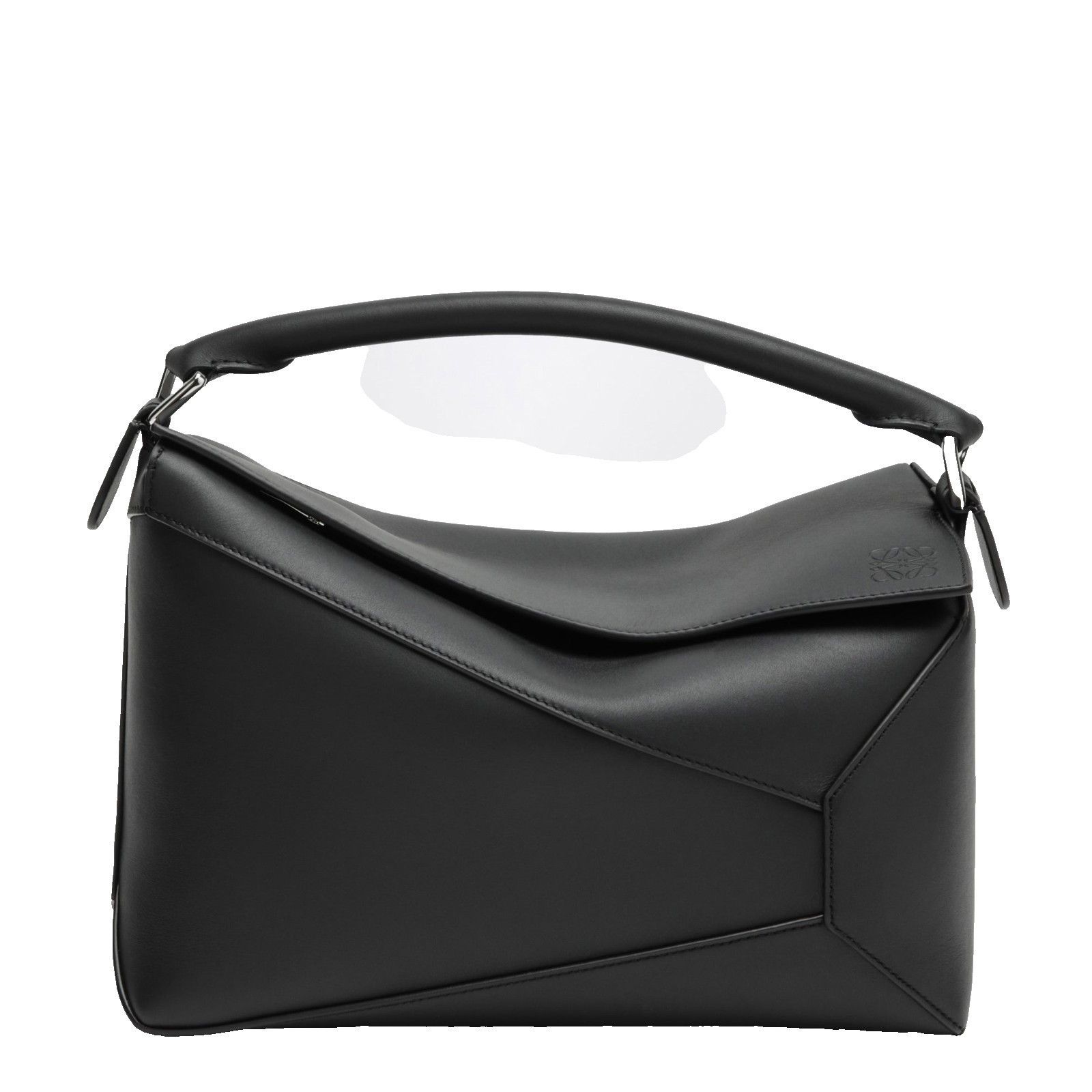 Loewe LOEWE $4100 Medium Puzzle Edge Black Calfskin Shoulder Bag N Size ONE SIZE - 1 Thumbnail