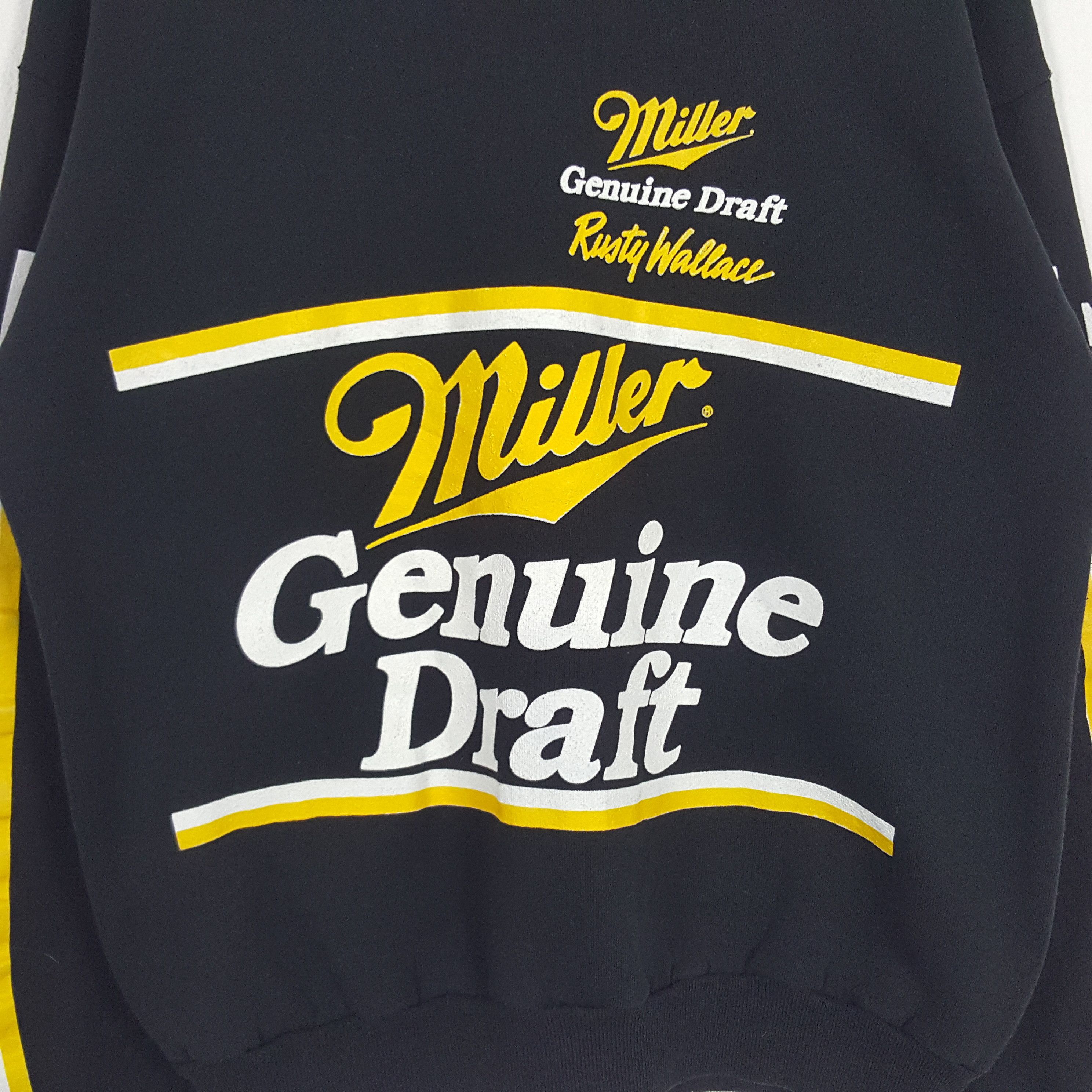 Lee × Vintage Vintage 90's Miller Rusty Genuine Draft Promo Sweatshirt Size US M / EU 48-50 / 2 - 2 Thumbnail