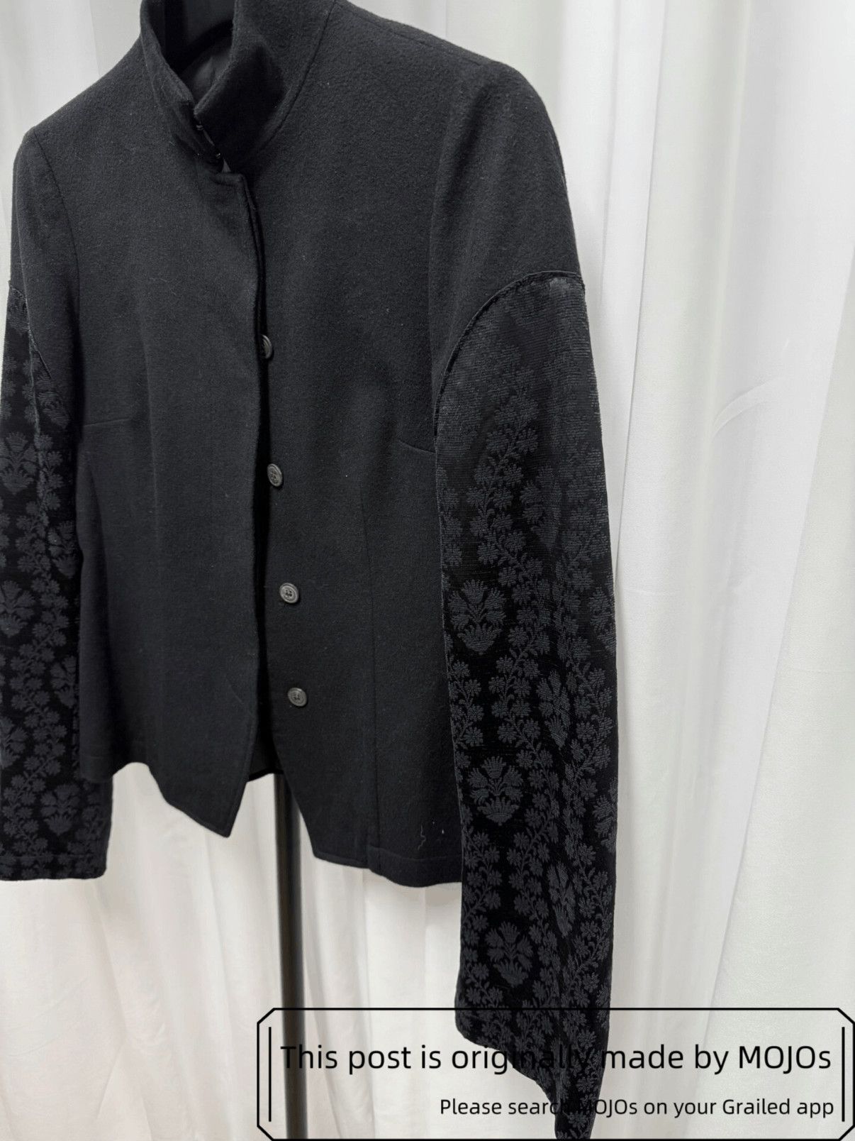 Dries Van Noten Sz 38 Dries Van Noten Flower Sleeves Jacket mojos35 Size US M / EU 48-50 / 2 - 2 Thumbnail