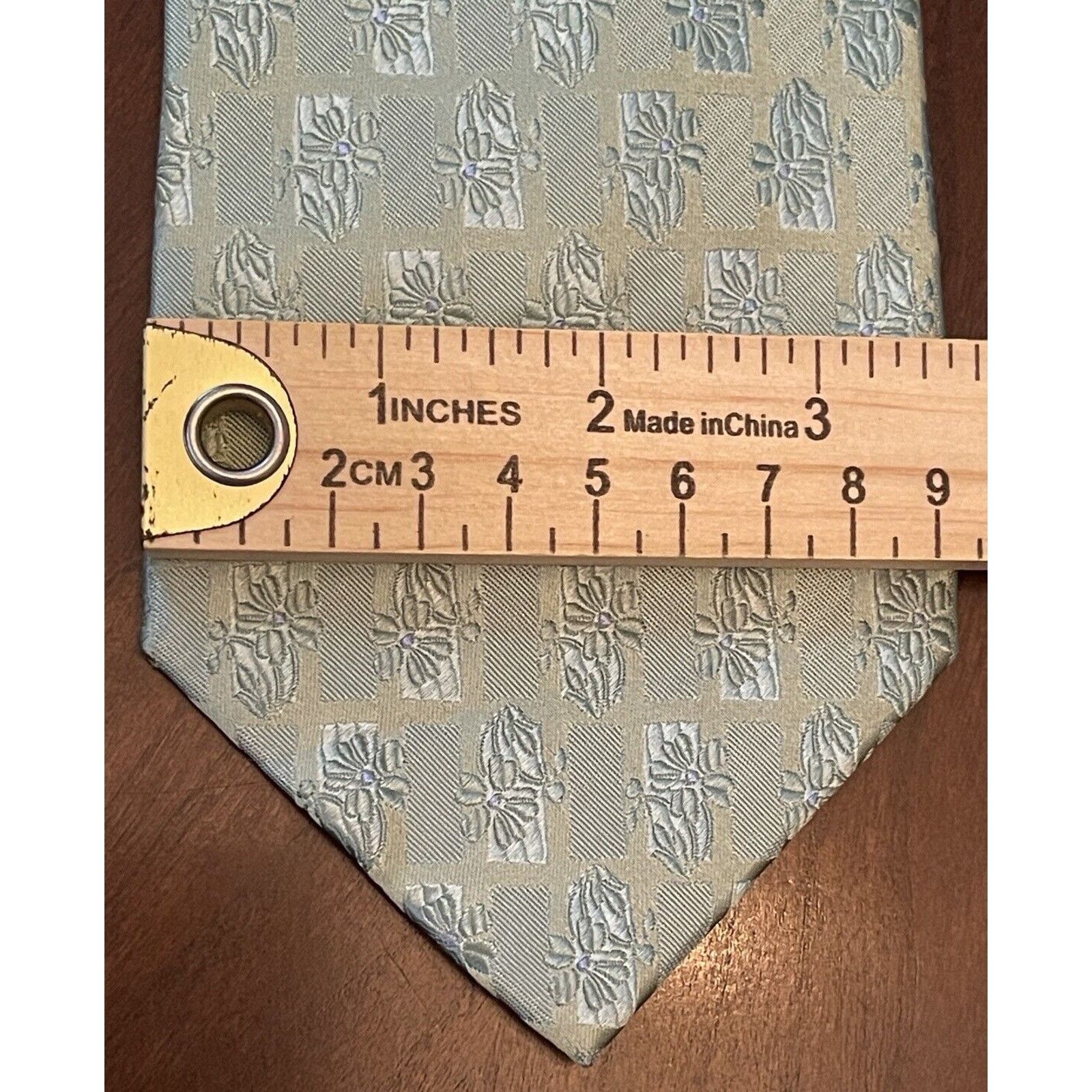 Club Room Club Room Green 100% Silk Men’s Neck Tie Made In China Size ONE SIZE - 4 Thumbnail