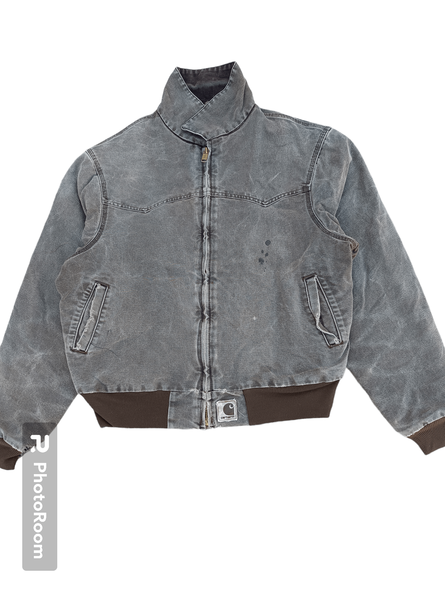 Carhartt × Vintage Carhartt sante Fe jacket faded canvas workwear 90s Size US L / EU 52-54 / 3 - 1 Thumbnail