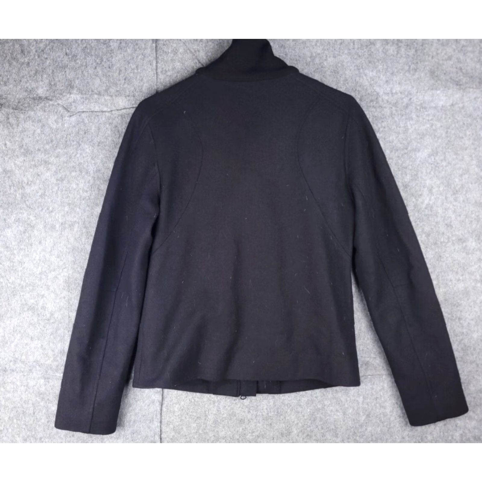 Icebreaker ICEBREAKER Jacket Women Size S Merino Wool Full Zip Black Size S / US 4 / IT 40 - 2 Thumbnail