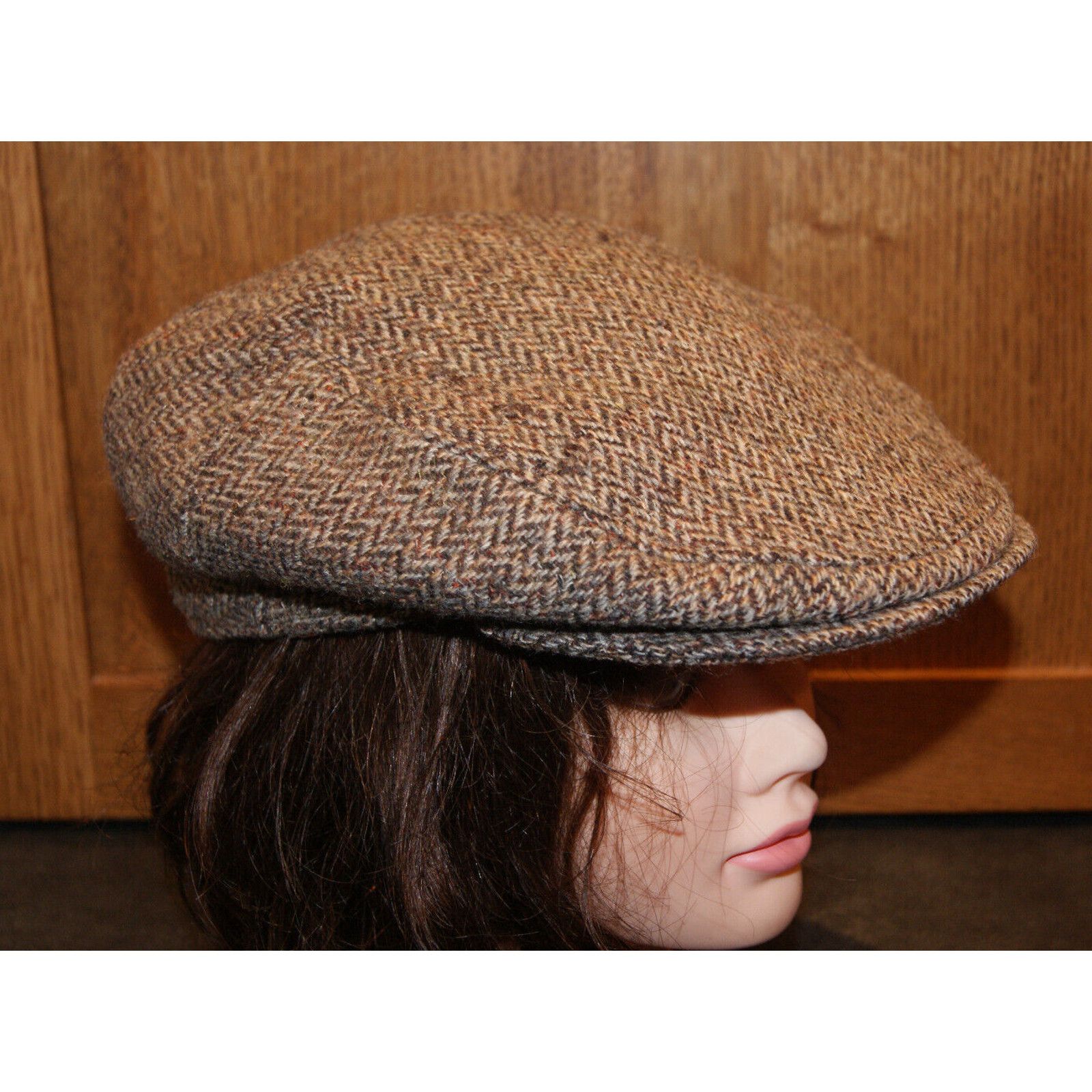 Other VTG Tweed Cap Hat Newsboy Brown Wool Thinsulate Mens M USA Size ONE SIZE - 1 Thumbnail