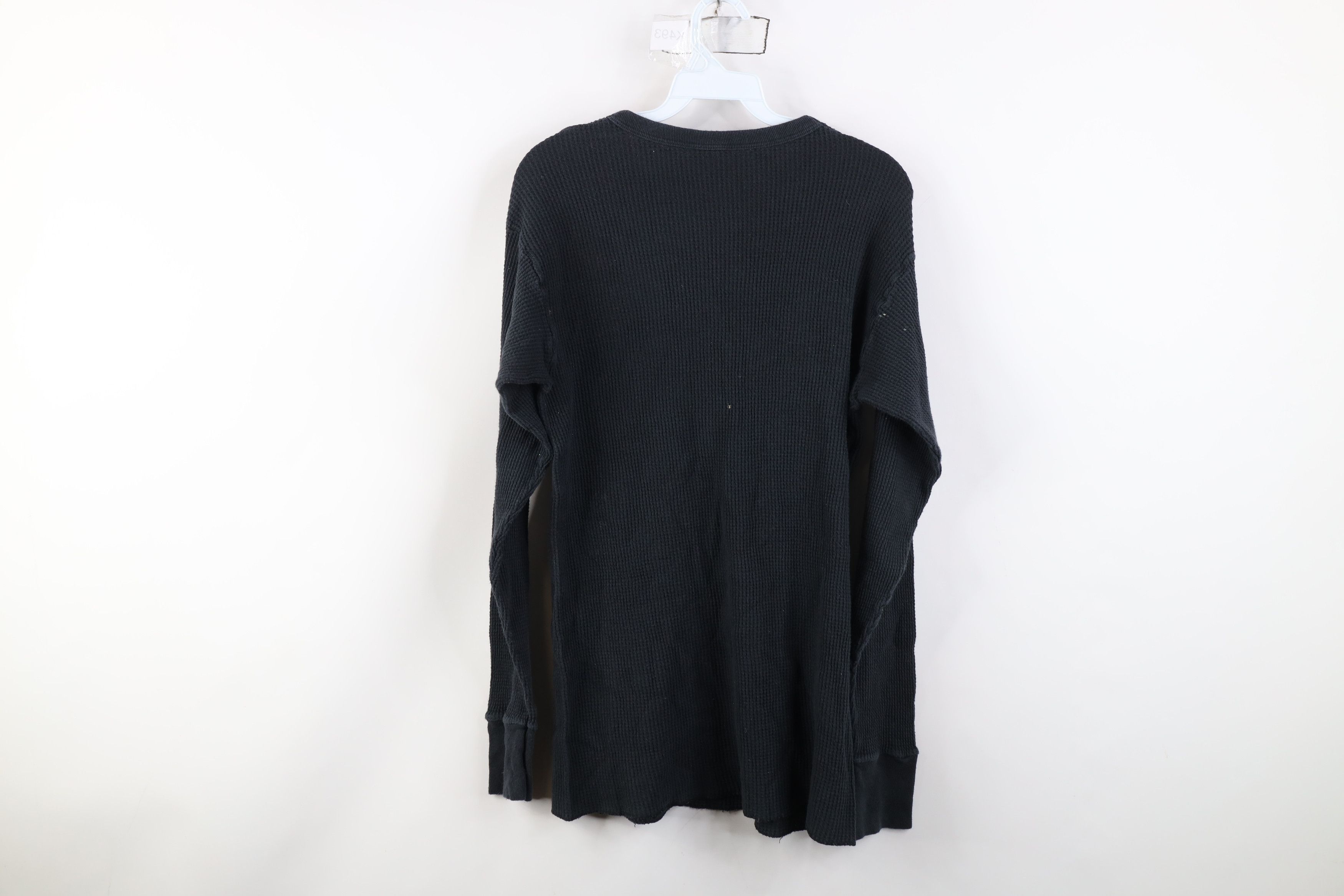 Vintage Vintage Y2K Streetwear Waffle Knit Long Sleeve T-Shirt Size US M / EU 48-50 / 2 - 12 Thumbnail