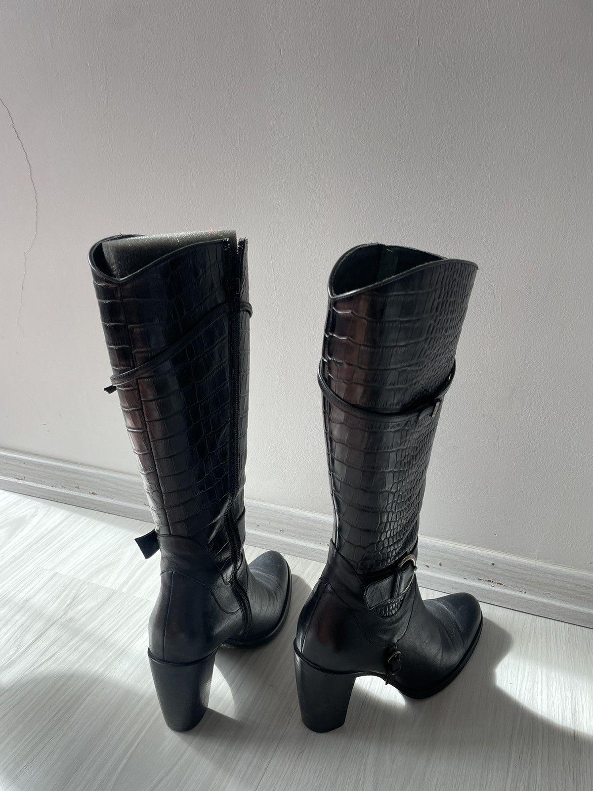 Vintage Vintage leather boots Size US 6.5 / IT 36.5 - 18 Thumbnail