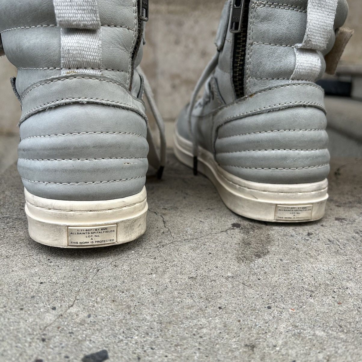 Allsaints Allsaints Geo Hi Top Sneakers Size US 6 / EU 39 - 7 Thumbnail