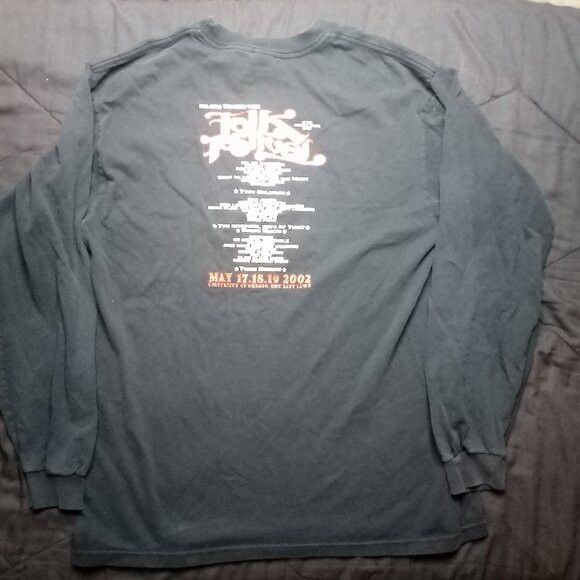 Band Tees × Vintage Vintage Willamette Valley Folk Festival Long Sleeve T-Shirt Size US L / EU 52-54 / 3 - 6 Thumbnail