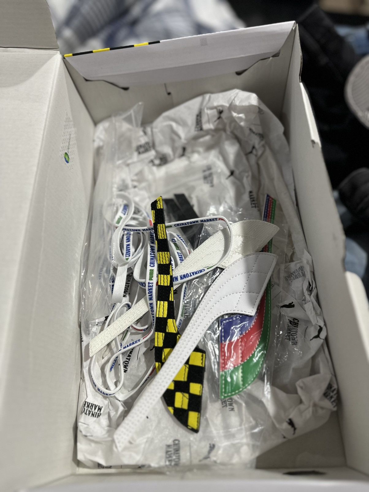 Market × Puma Puma Chinatown Market White Ralph Sampson Low Size US 10.5 / EU 43-44 - 6 Thumbnail