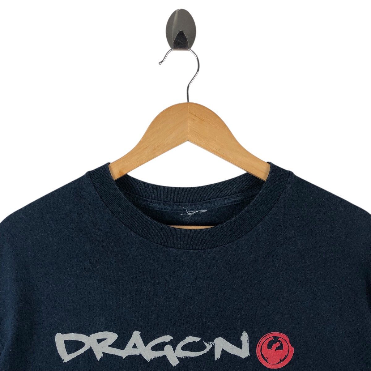 Vintage Vintage 90s DRAGON skateboard back hit big logo skate tee Size US M / EU 48-50 / 2 - 2 Thumbnail
