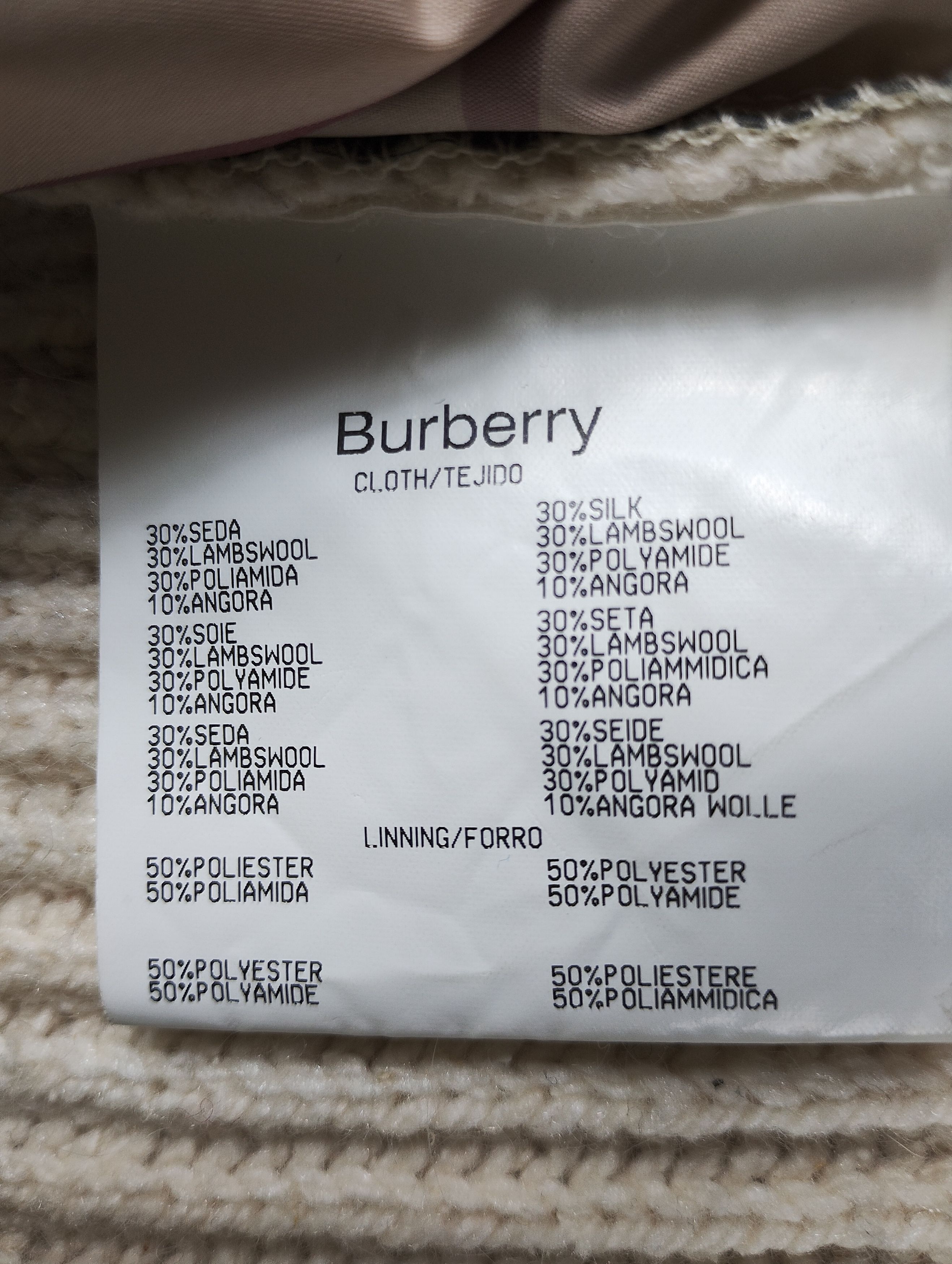 Burberry Burberry silk wool jacket Size 3XL / US 20-22 - 11 Thumbnail