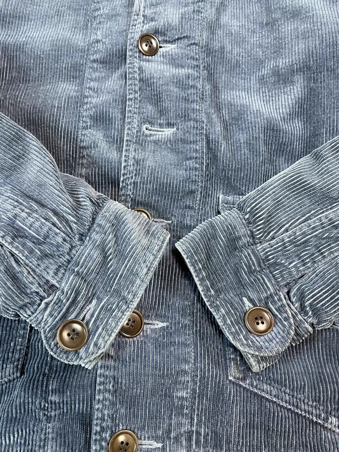Visvim VISVIM KOBUK SHAWL IT INDIGO Corduroy Jacket 95 New Size US S / EU 44-46 / 1 - 3 Thumbnail