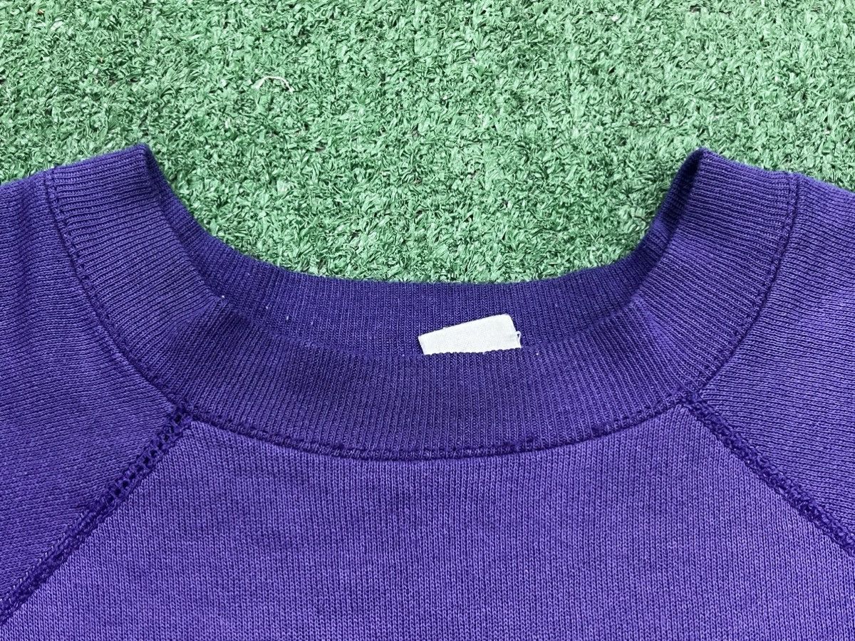 NFL Vintage 80s Minnesota Vikings Raglan Crewneck Sweatshirt Size US L / EU 52-54 / 3 - 4 Thumbnail