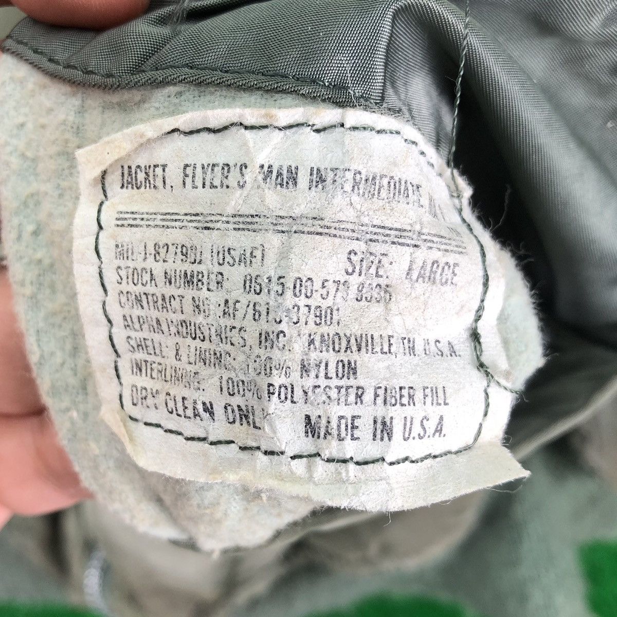 Alpha Industries Vintage 80's Bomber Jacket Reversible by Alpha Industries Size US L / EU 52-54 / 3 - 16 Thumbnail