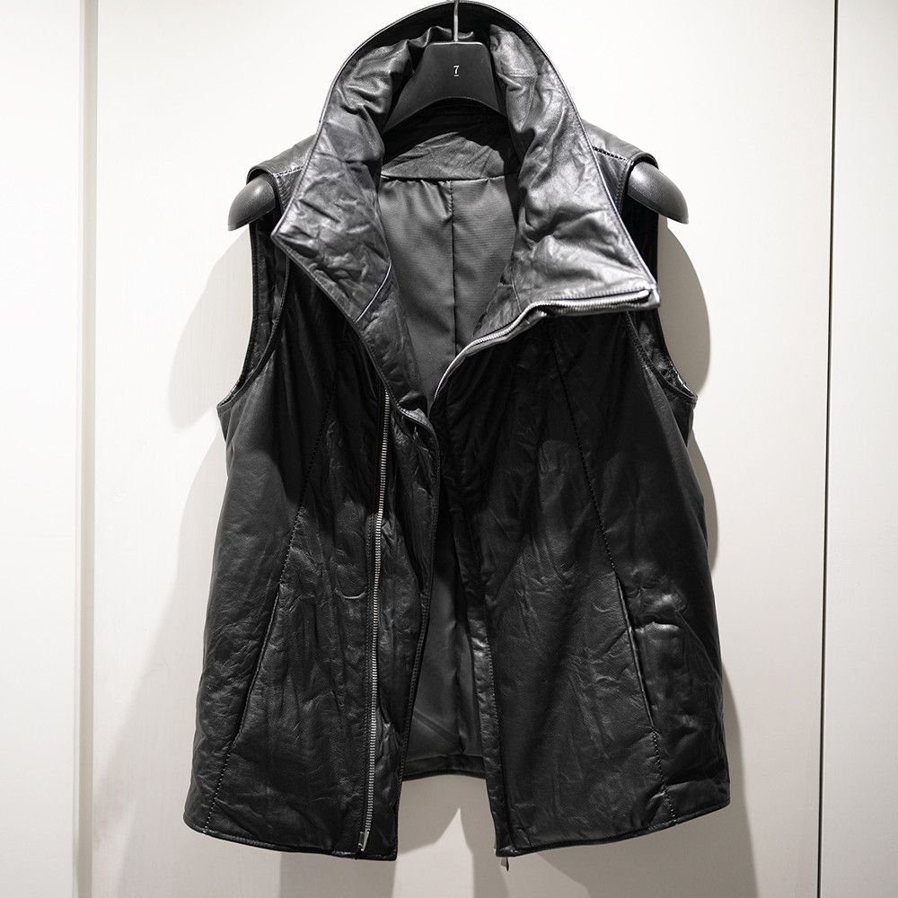 Incarnation High Neck Bias Zip Down Vest Size US S / EU 44-46 / 1 - 1 Thumbnail