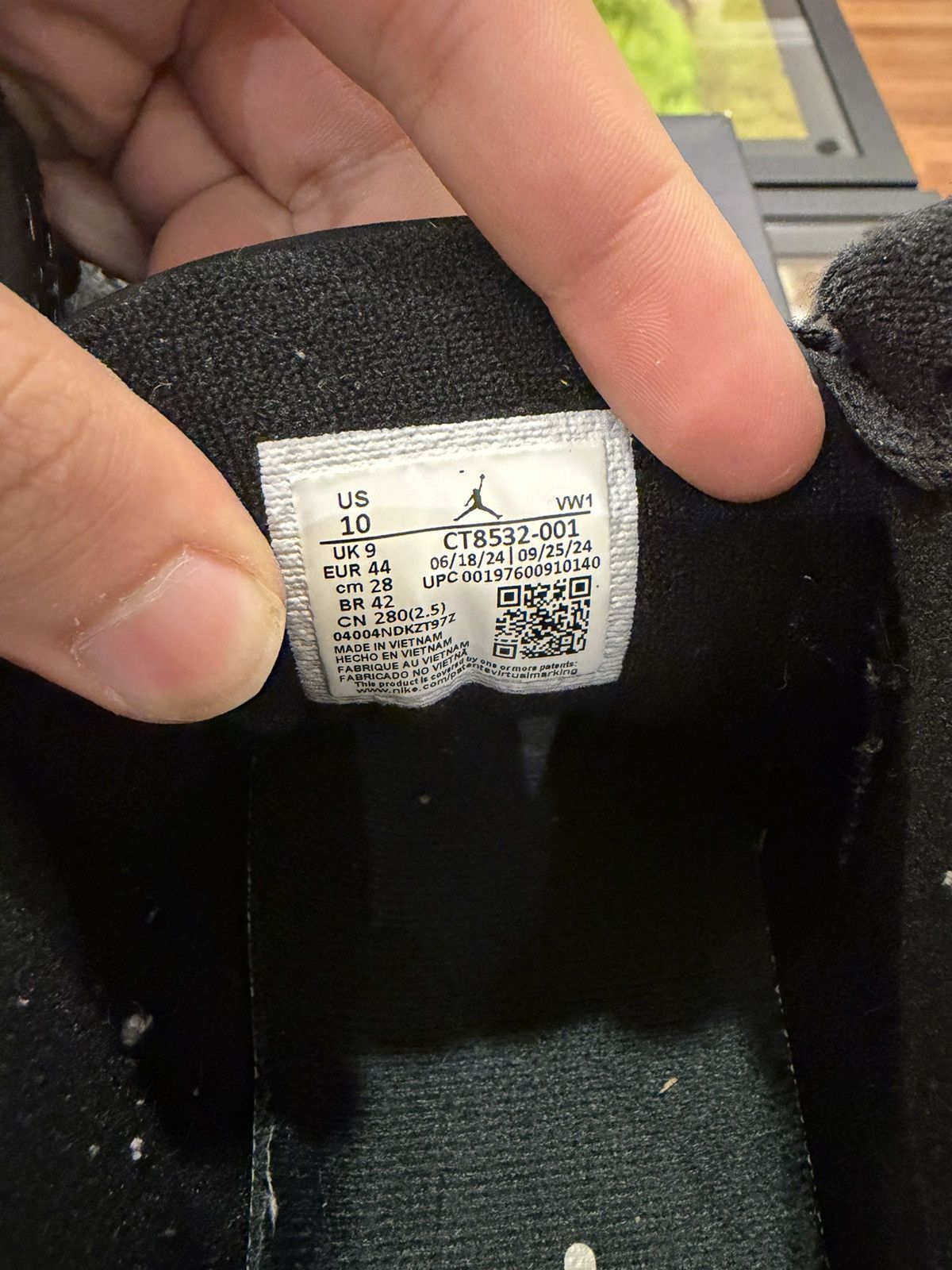 Jordan Brand Jordan 3 Retro ‘Black Cat (2025)’ Size US 10 / EU 43 - 7 Thumbnail
