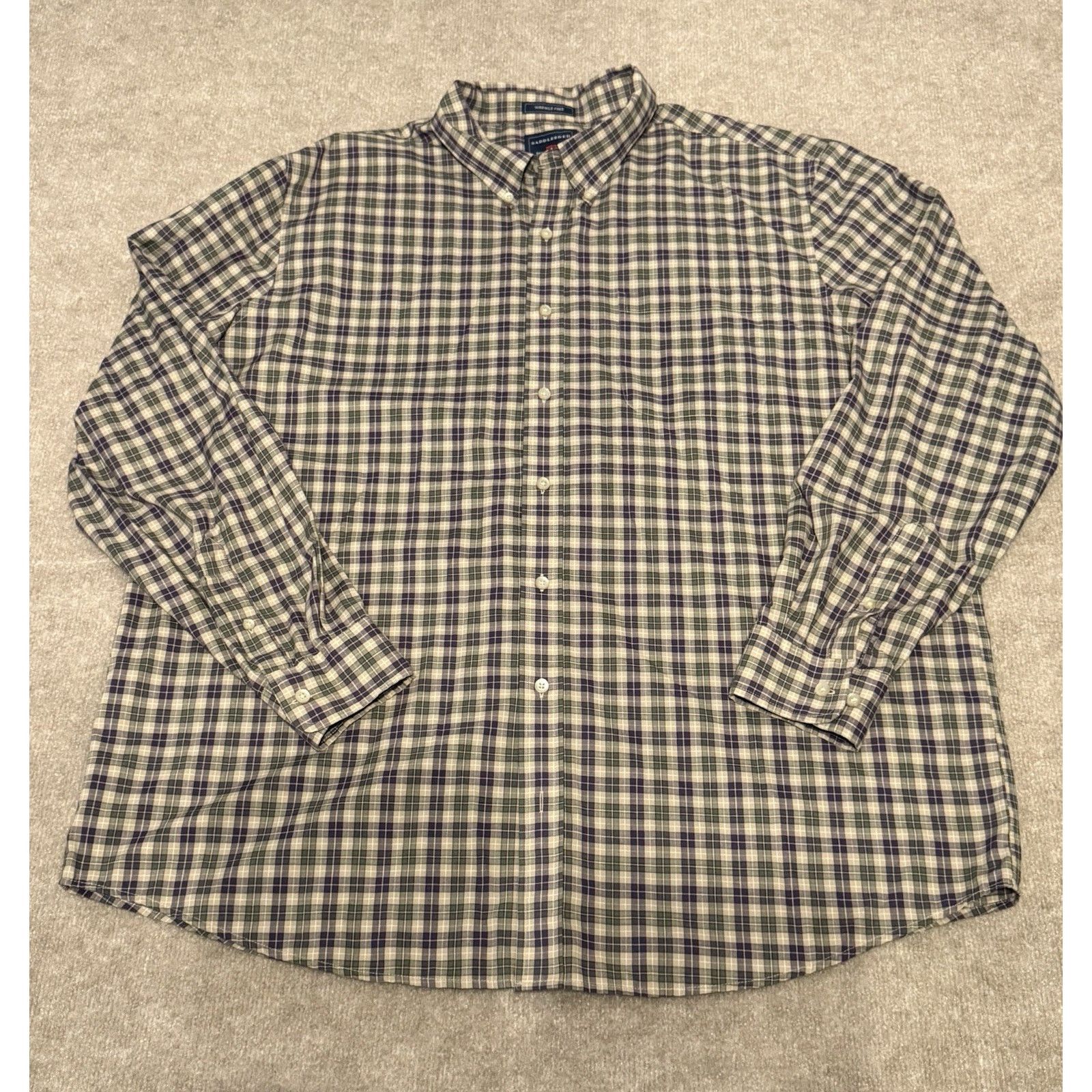 Saddlebred SaddleBred Bottom Down Plaid Short Men’s Size US XXL / EU 58 / 5 - 1 Thumbnail