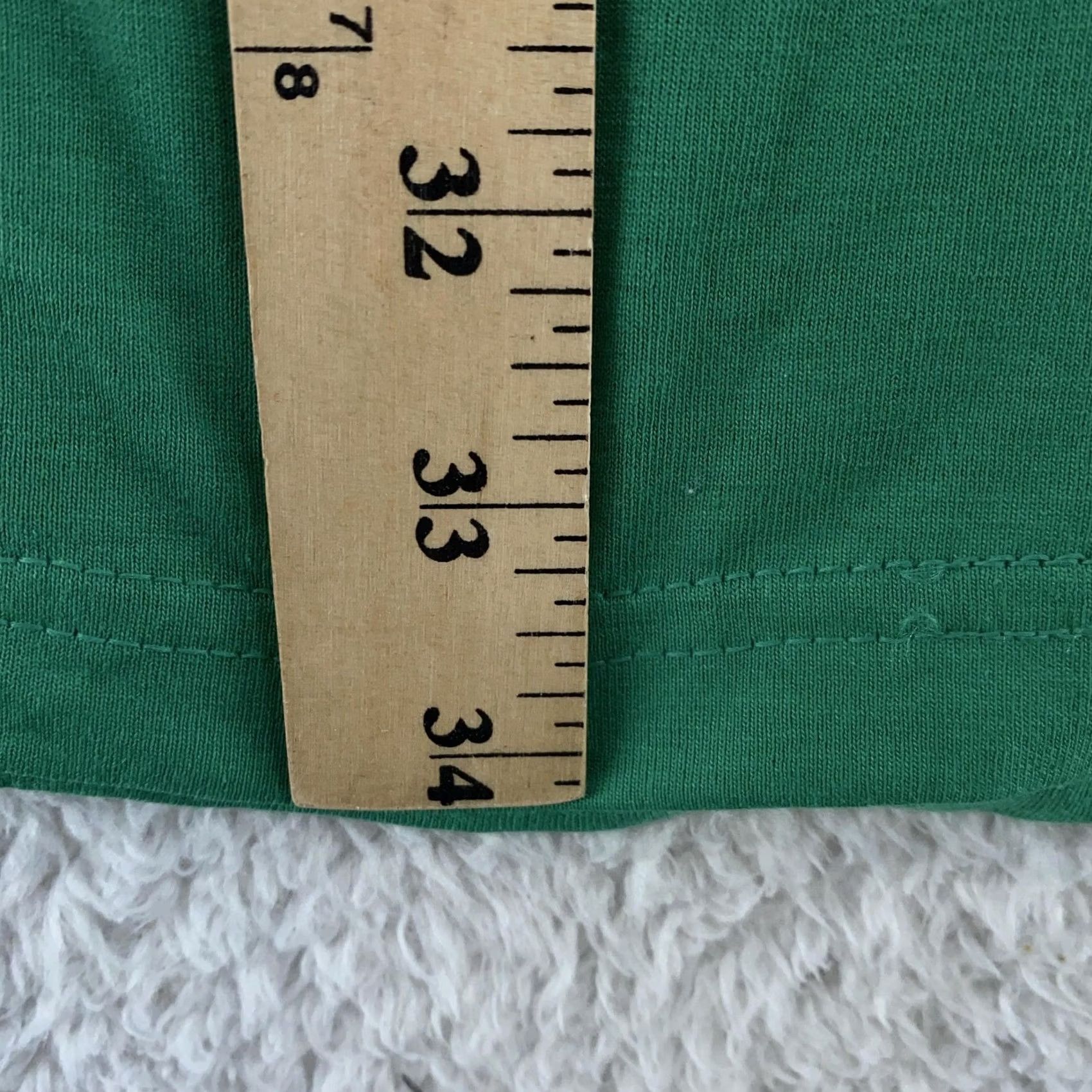 Fruit Of The Loom Fruit of the Loom T-Shirt Green Pocket XL Crew Neck Short Sleeve Solid Cotton Polyester Men Crewneck Pocket Tee Size US XL / EU 56 / 4 - 6 Thumbnail