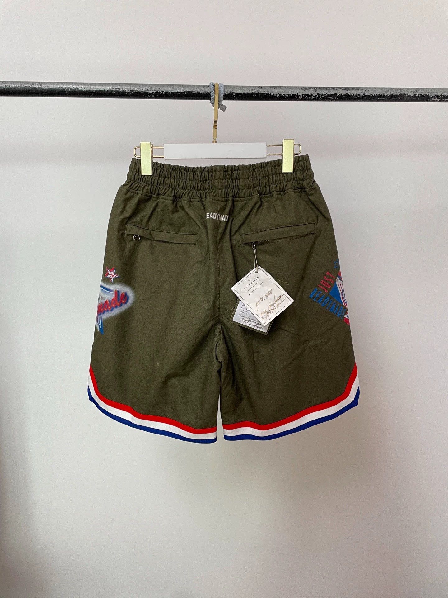 READYMADE Readymade x Just Don All Star Military Shorts Olive RWB Star Size US 32 / EU 48 - 2 Thumbnail