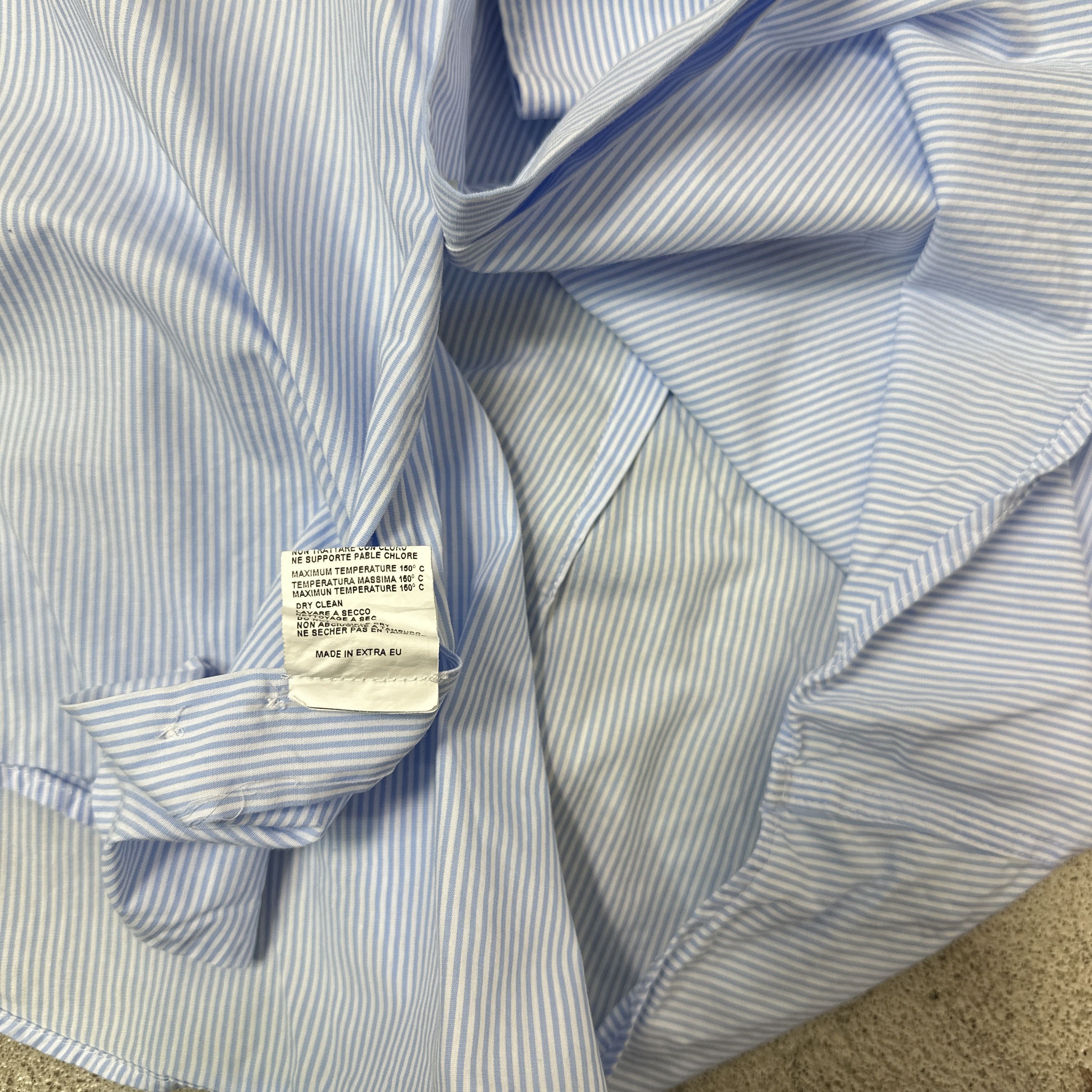 Vintage Vintage Striped Button Up Vitali Camiceria Sartorial Shirt Size US S / EU 44-46 / 1 - 5 Thumbnail