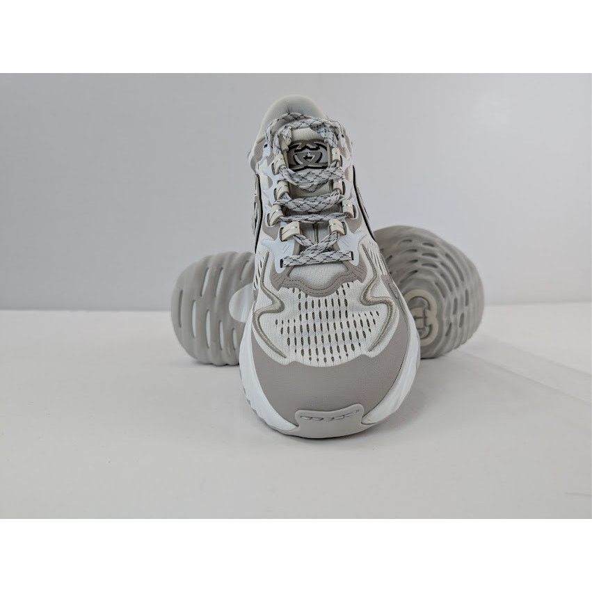 Gucci o1rshd1 Ripple Splash Sneaker in White / Grey Size US 11 / EU 44 - 14 Thumbnail