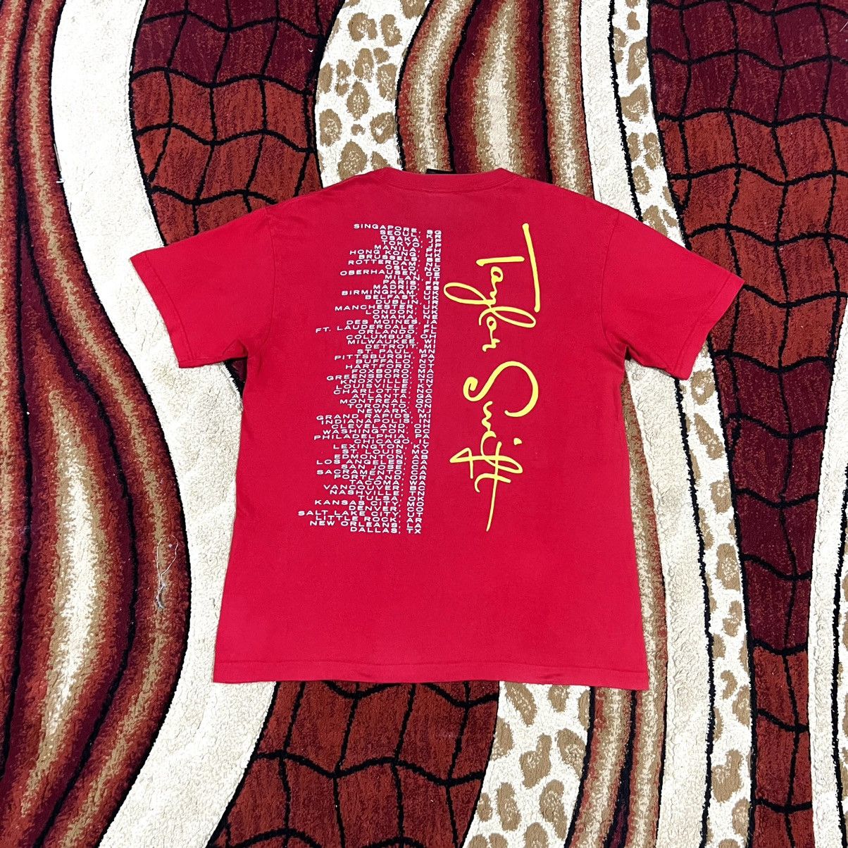 Band Tees Vintage Taylor Swift Speak Now Tour T Shirt Size US L / EU 52-54 / 3 - 3 Thumbnail