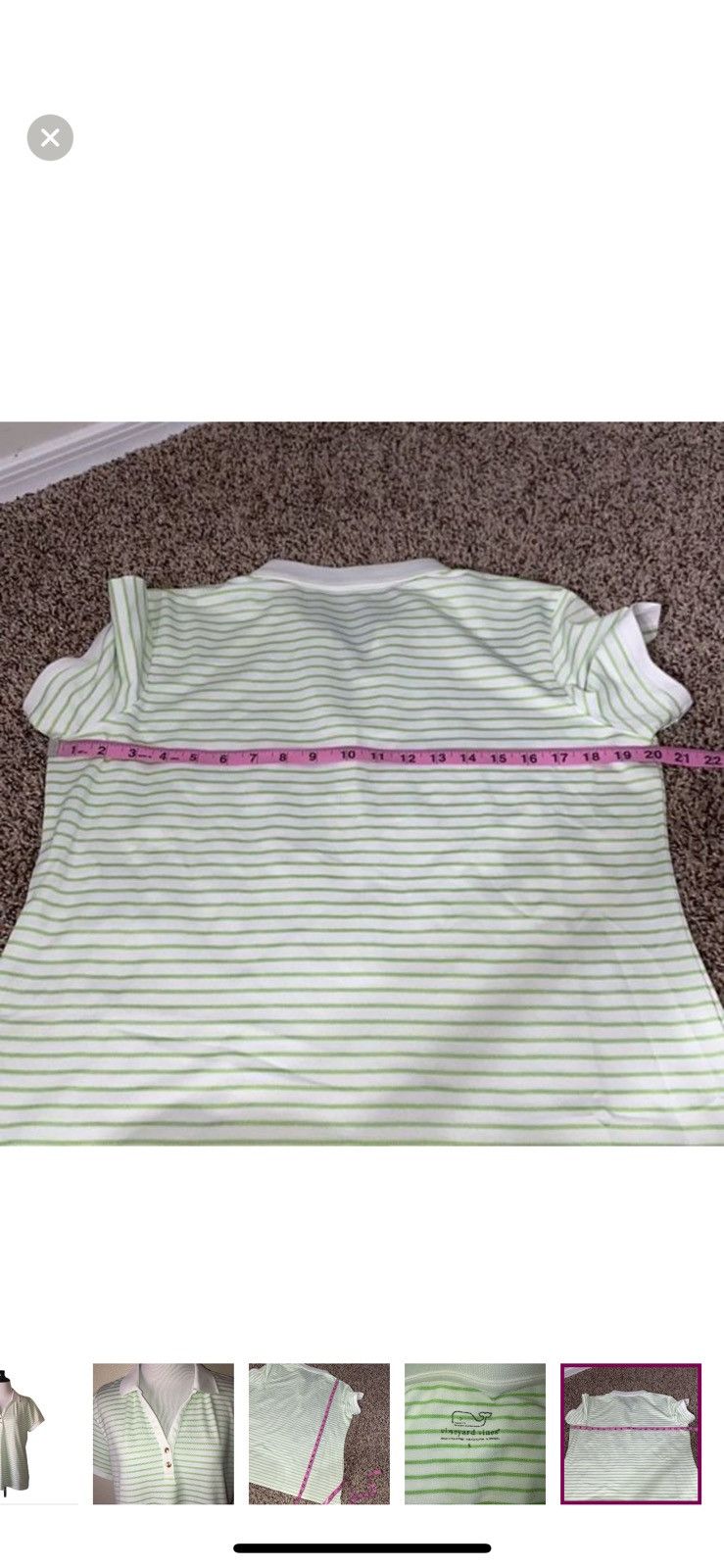 Vineyard Vines Vineyard vines large striped polo shirt Size L / US 10 / IT 46 - 5 Thumbnail