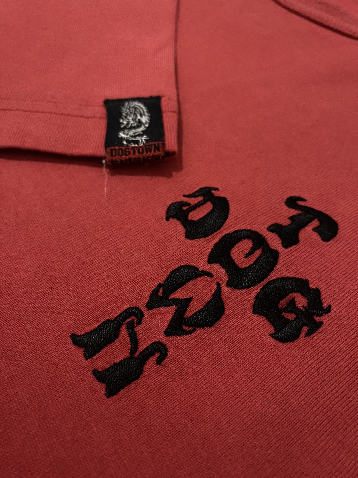 Dogtown × Vintage Vintage Dogtown Black Dragon Embroidered Logo Baggy Tee Size US XL / EU 56 / 4 - 4 Thumbnail