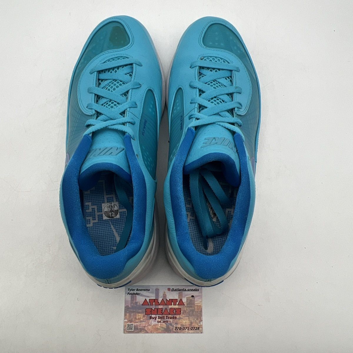 Nike Nike Air Max 360 BB Low Focus Pack - Chlorine Blue Size US 12 / EU 45 - 6 Thumbnail